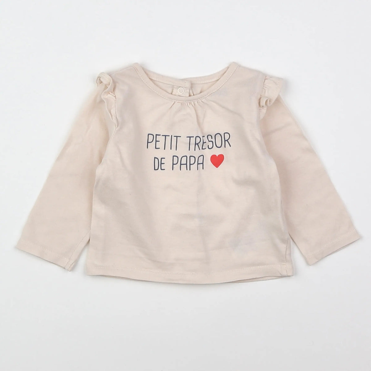Vertbaudet - tee-shirt rose - 3 mois
