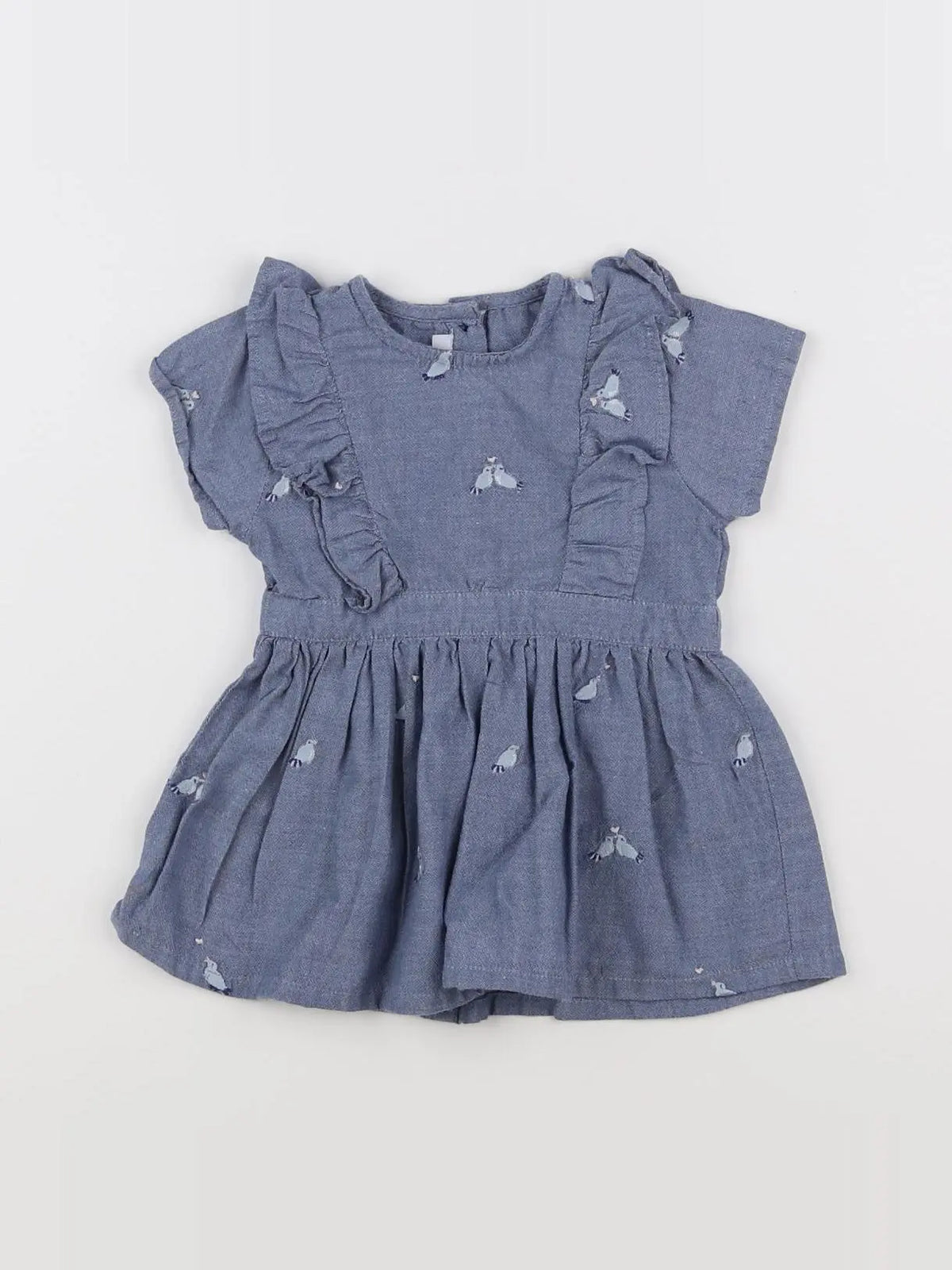 Absorba - robe bleu - 6 mois