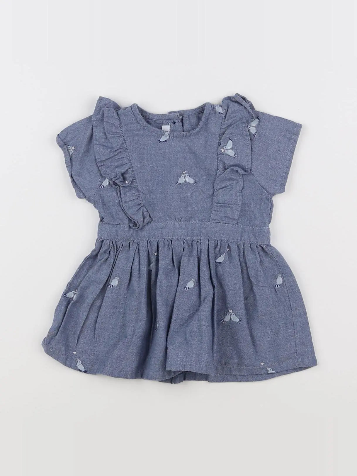 Absorba - robe bleu - 6 mois