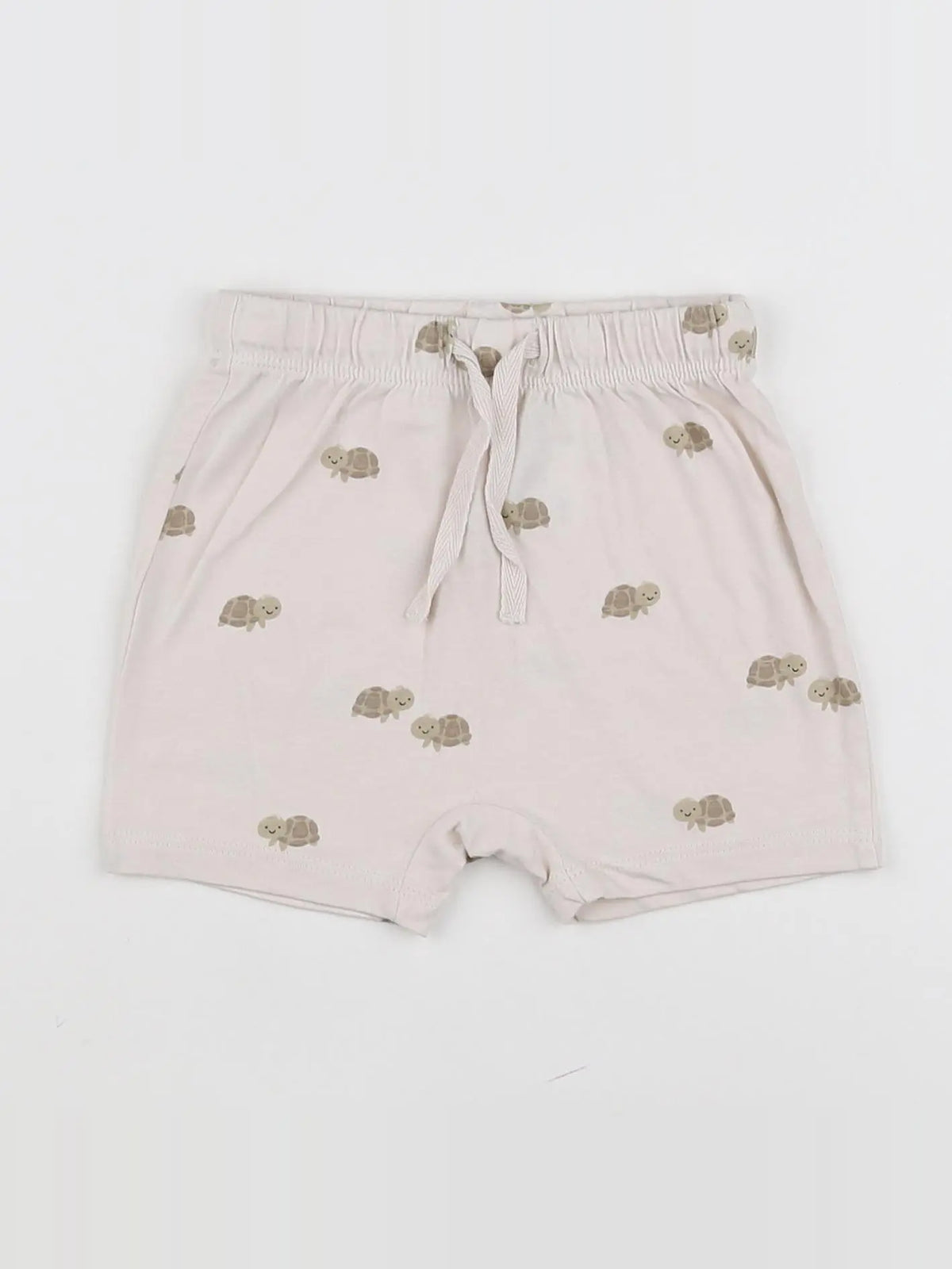 H&M - short beige - 9 mois