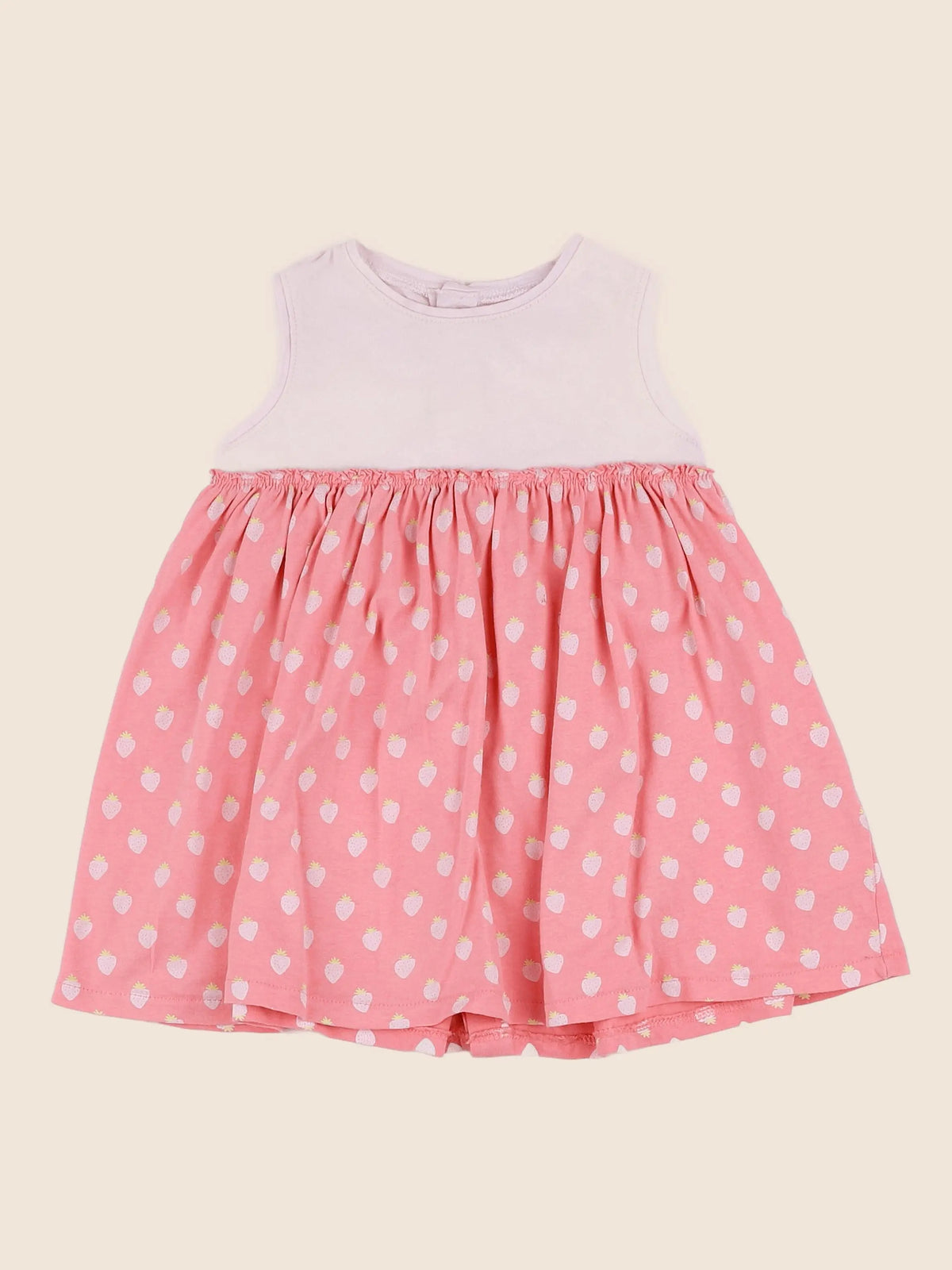 Vertbaudet - robe rose - 12 mois