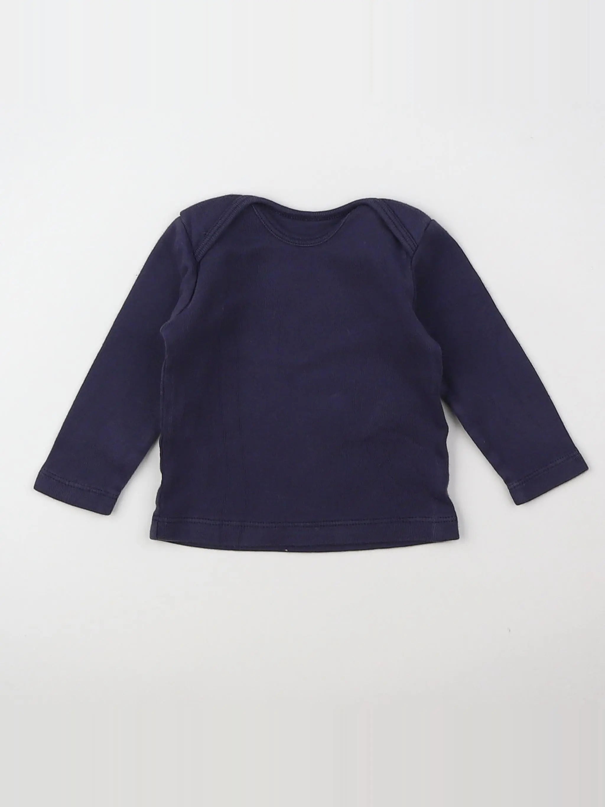 Bonton - maillot de corps bleu - 3 mois