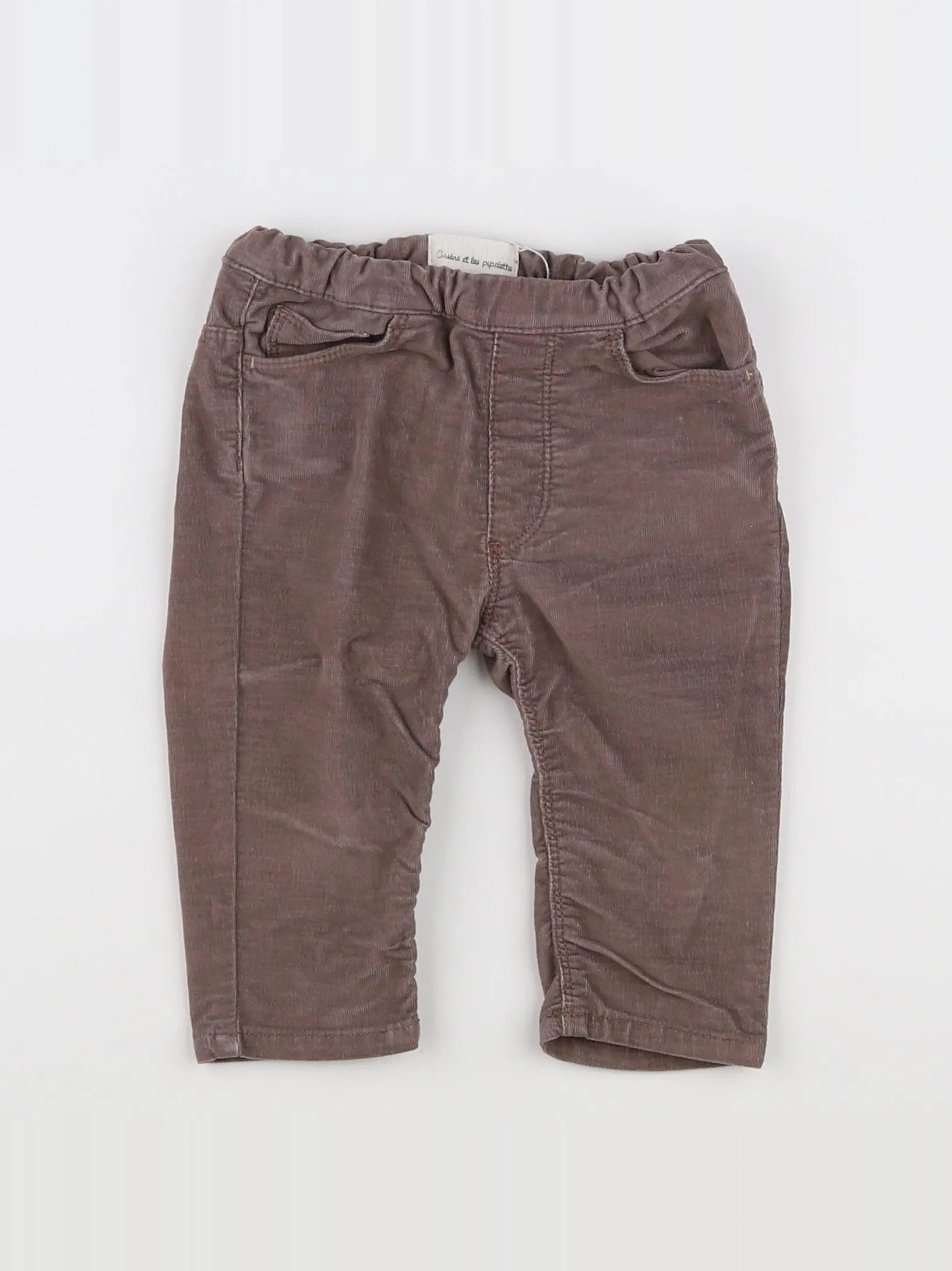 Arsène et les pipelettes - pantalon marron - 12 mois