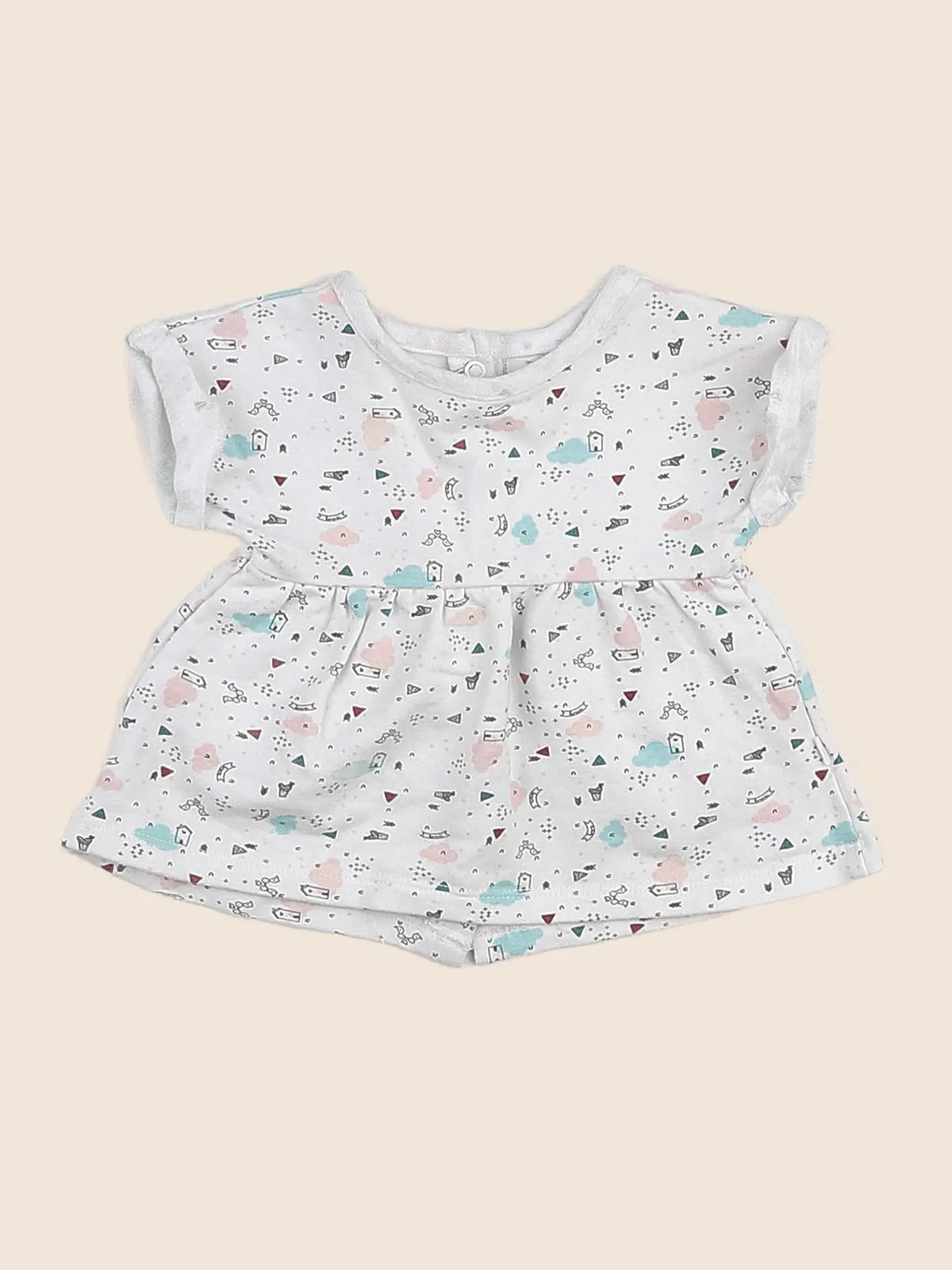 Tape à l'oeil - robe multicolore - 1 mois