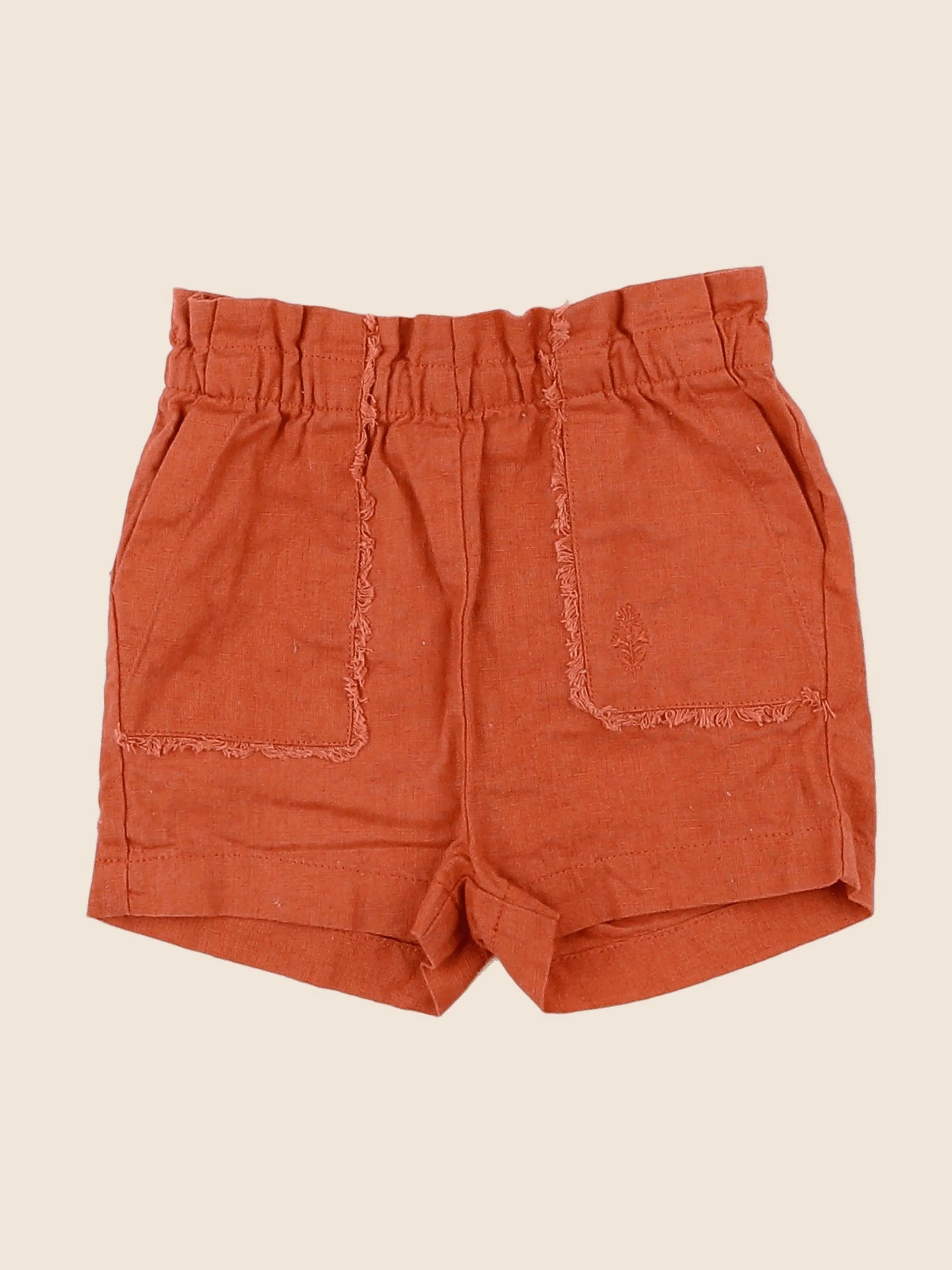 Little Cigogne - short rose - 9 mois