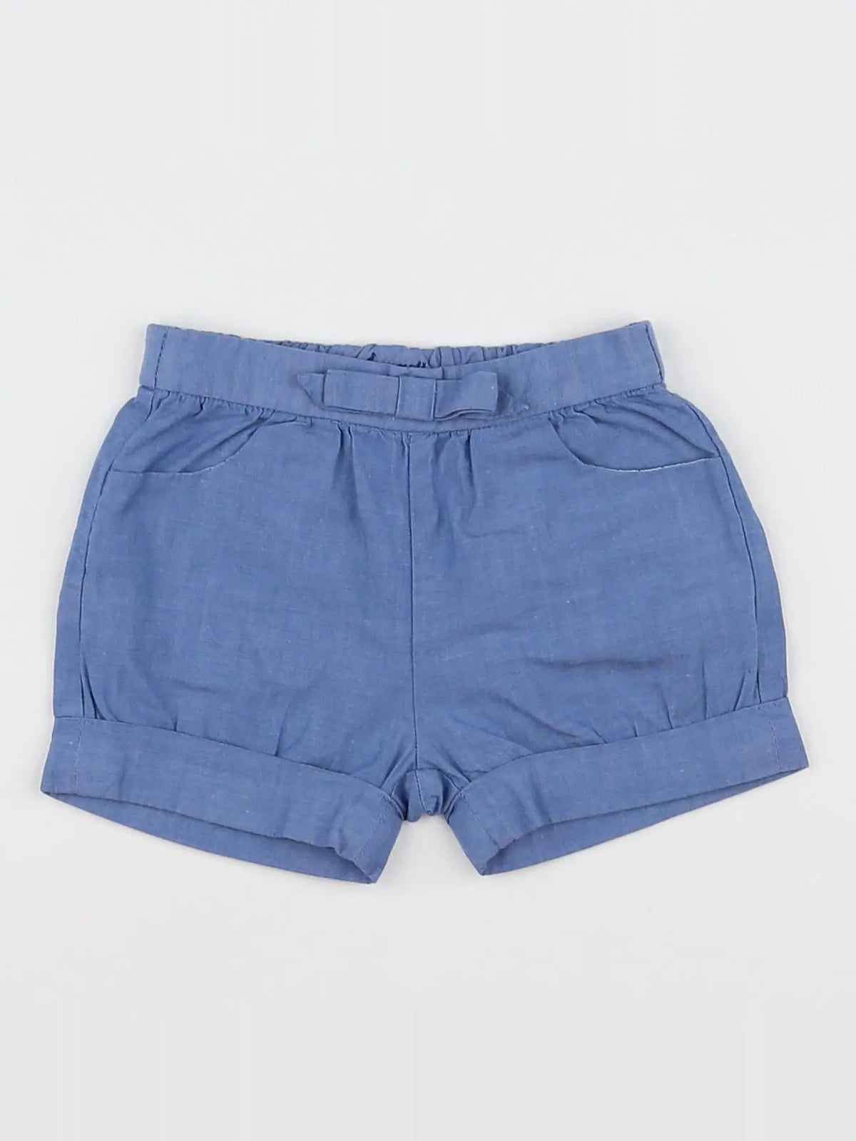 Jacadi - short bleu - 6 mois