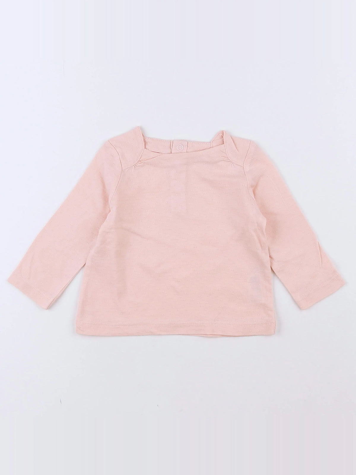 Natalys - tee-shirt rose - 9 mois