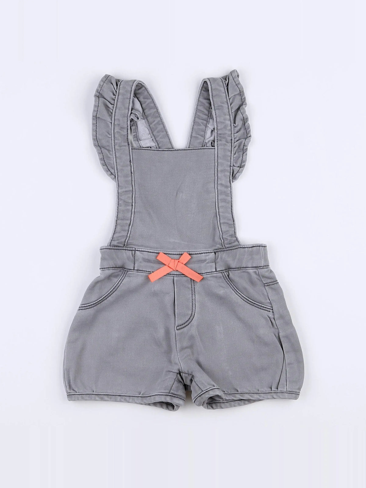 Absorba - salopette gris - 9 mois