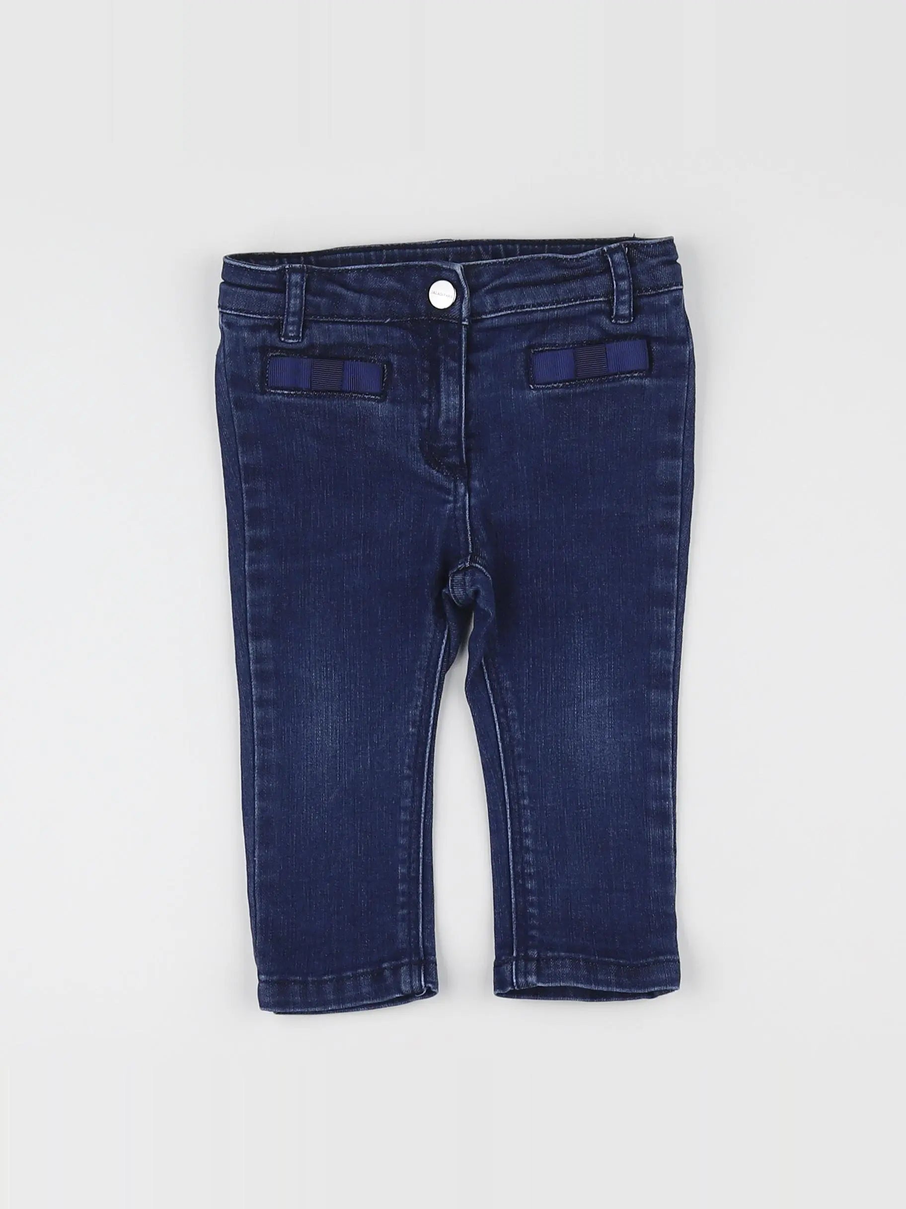 Jacadi - jean bleu - 12 mois