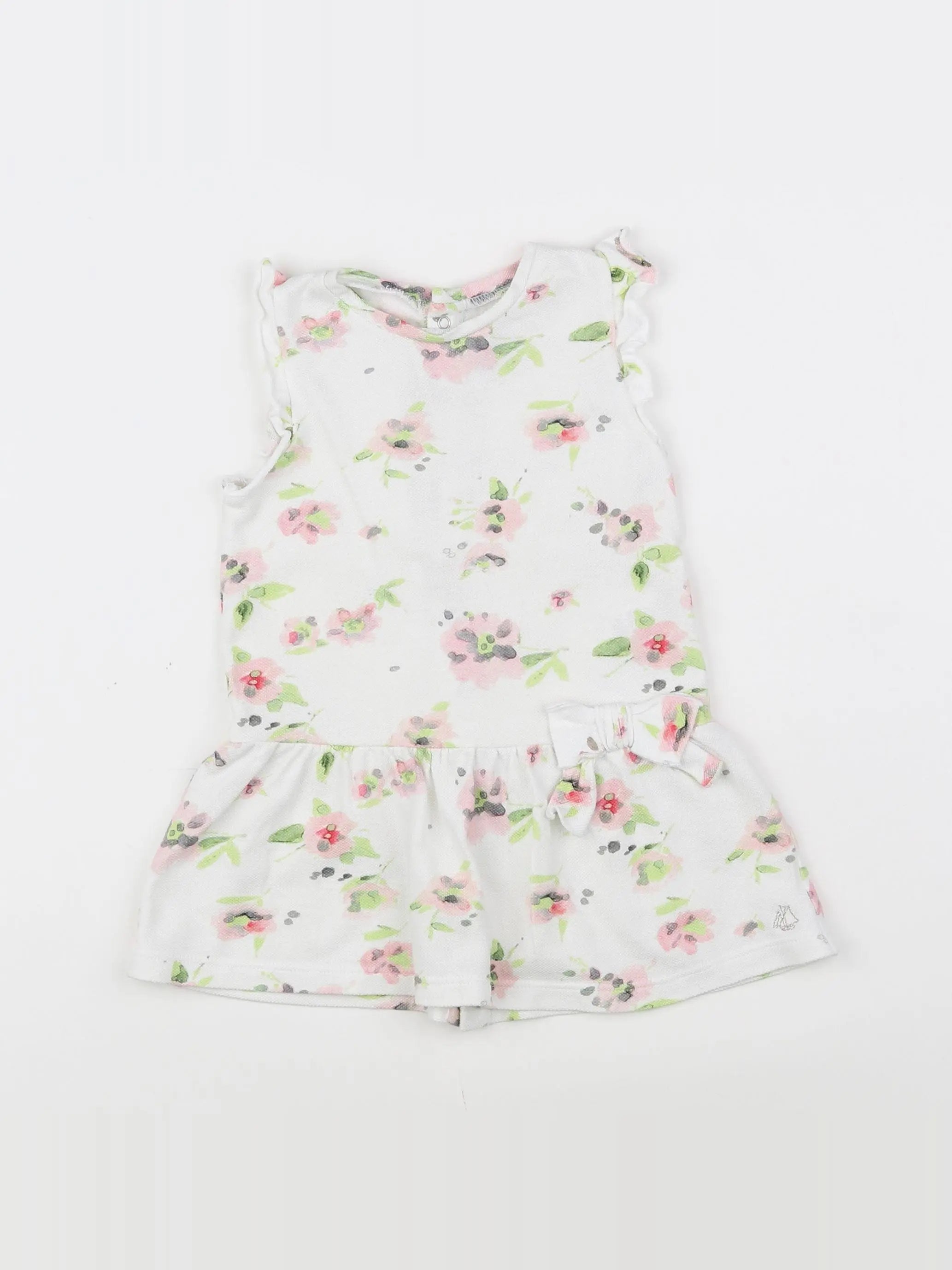 Petit Bateau - robe multicolore - 18 mois
