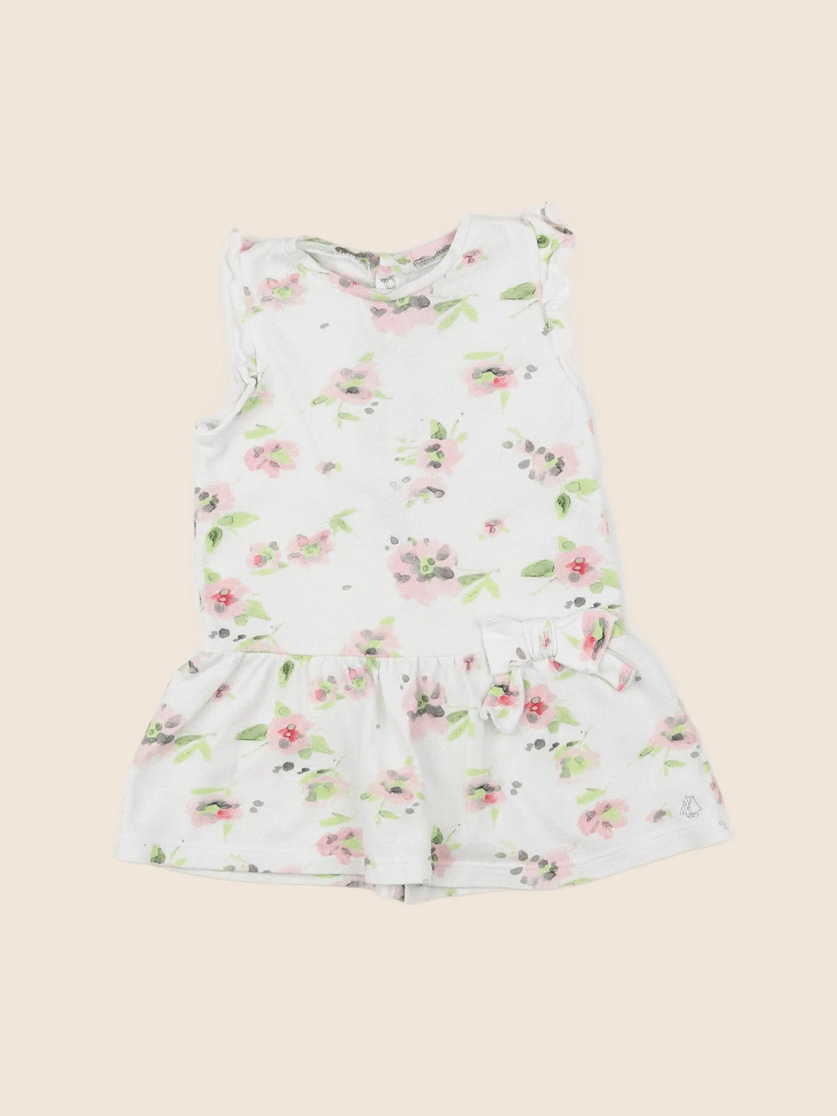 Petit Bateau - robe multicolore - 18 mois