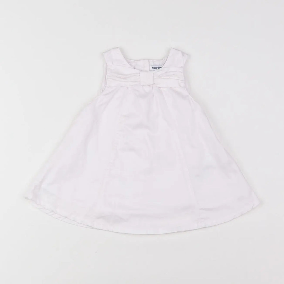 Vertbaudet - robe blanc - 3 mois
