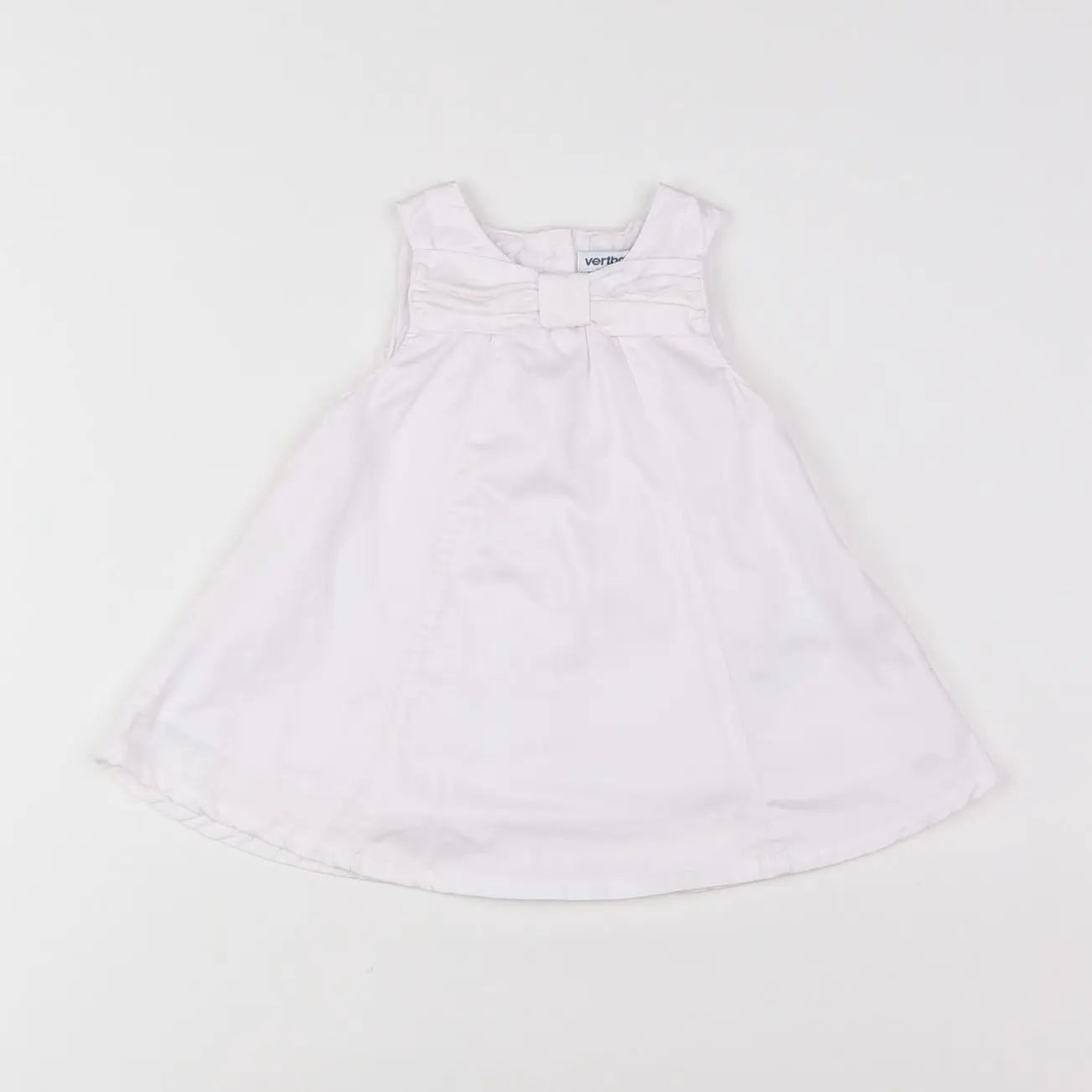 Vertbaudet - robe blanc - 3 mois