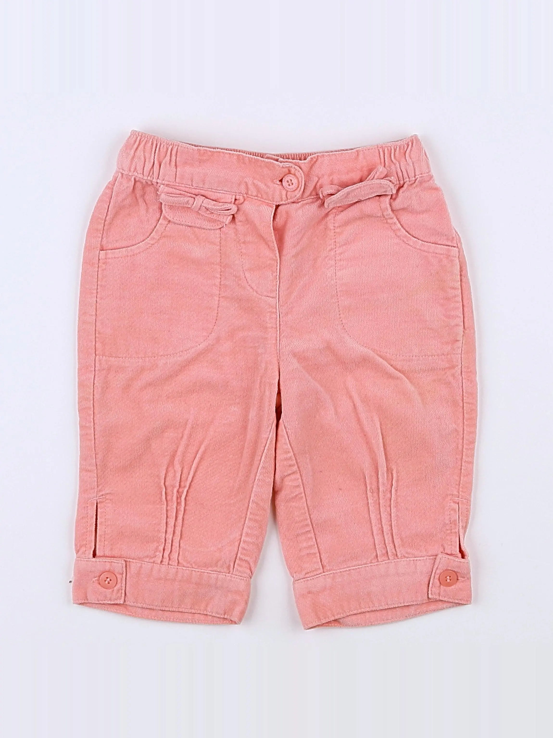 Vertbaudet - pantalon rose - 6 mois