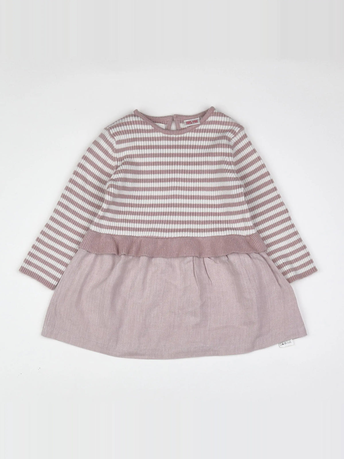 Zara - robe rose - 12/18 mois