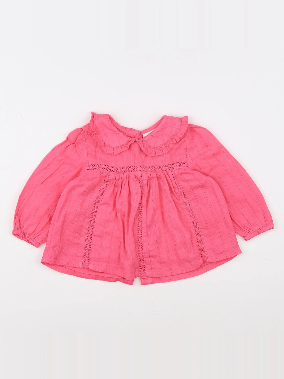 Tape à l'oeil - blouse rose - 9 mois