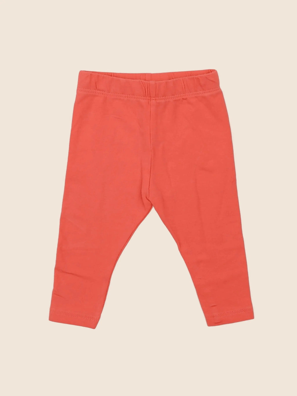 Vertbaudet - legging orange - 3 mois