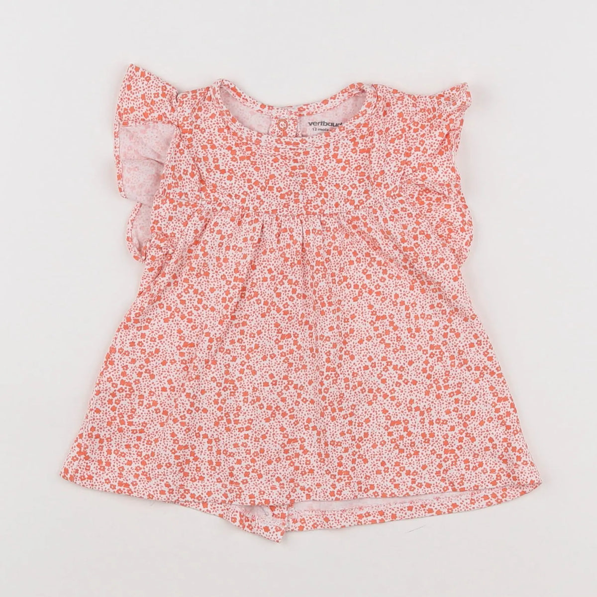 Vertbaudet - tee-shirt rose - 12 mois