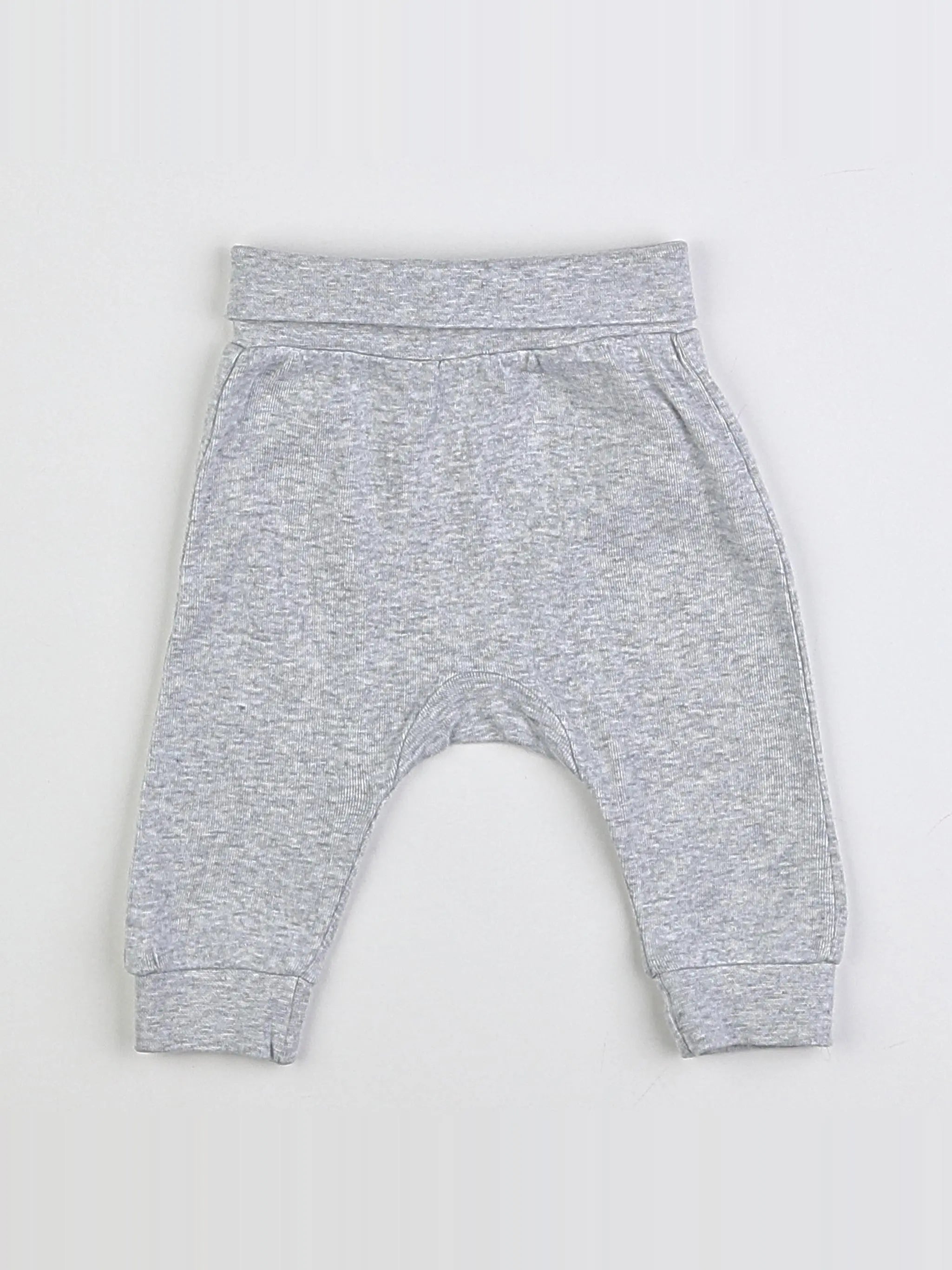 H&M - sarouel gris - 3 mois