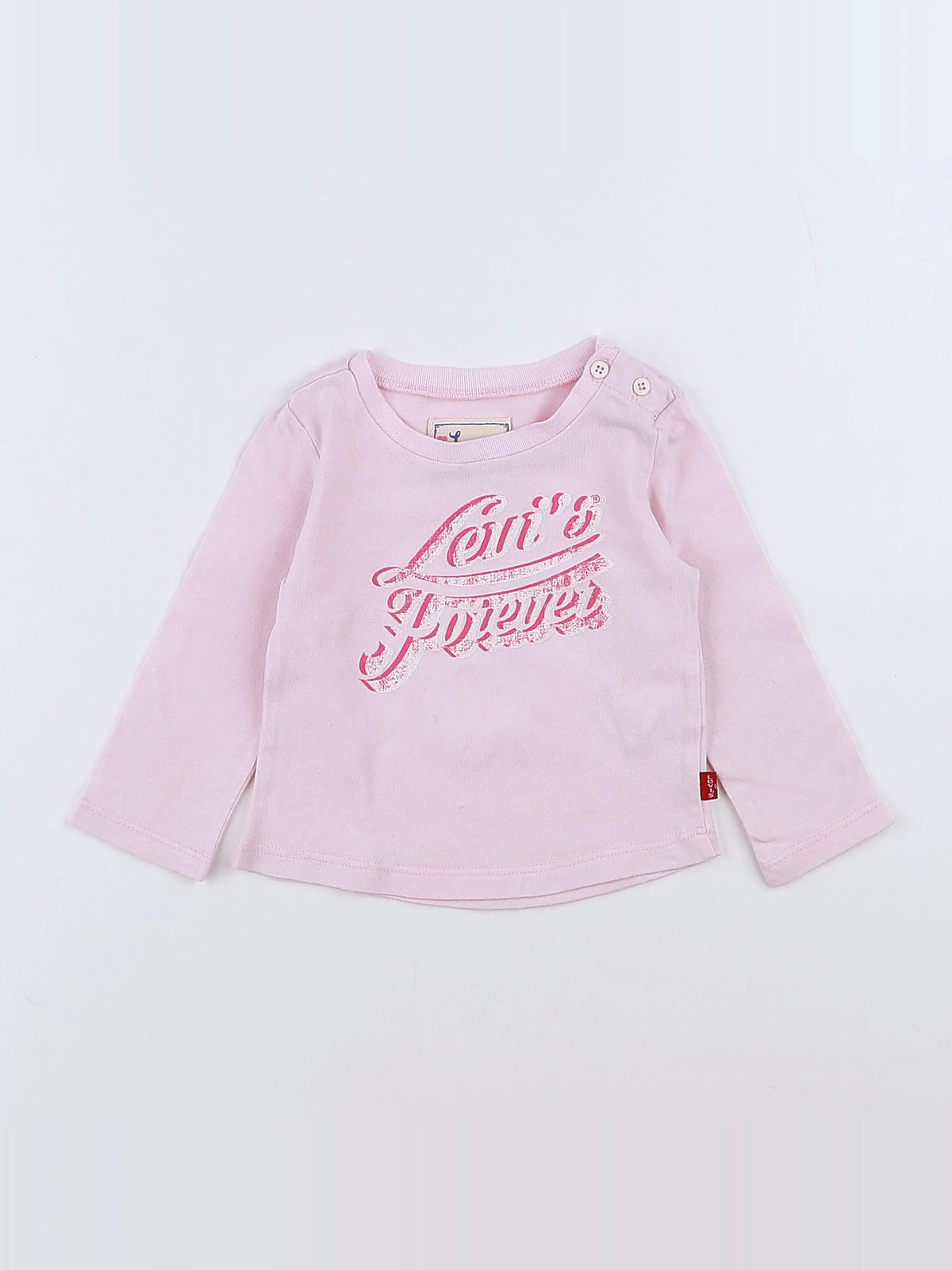 Levi's - tee-shirt rose - 12 mois