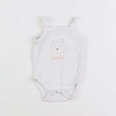 Vertbaudet - body blanc - 3 mois