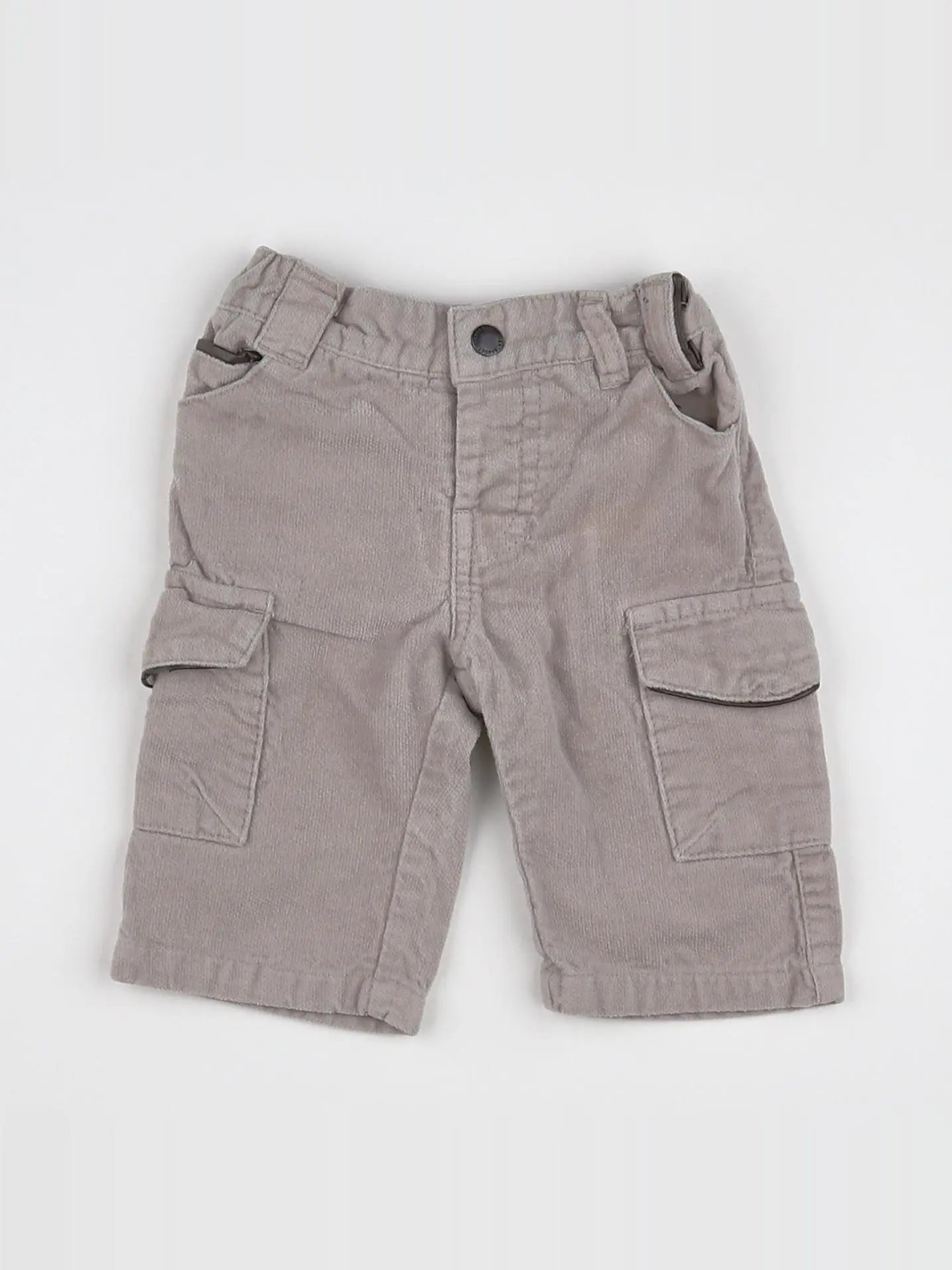 Vertbaudet - pantalon gris - 3 mois