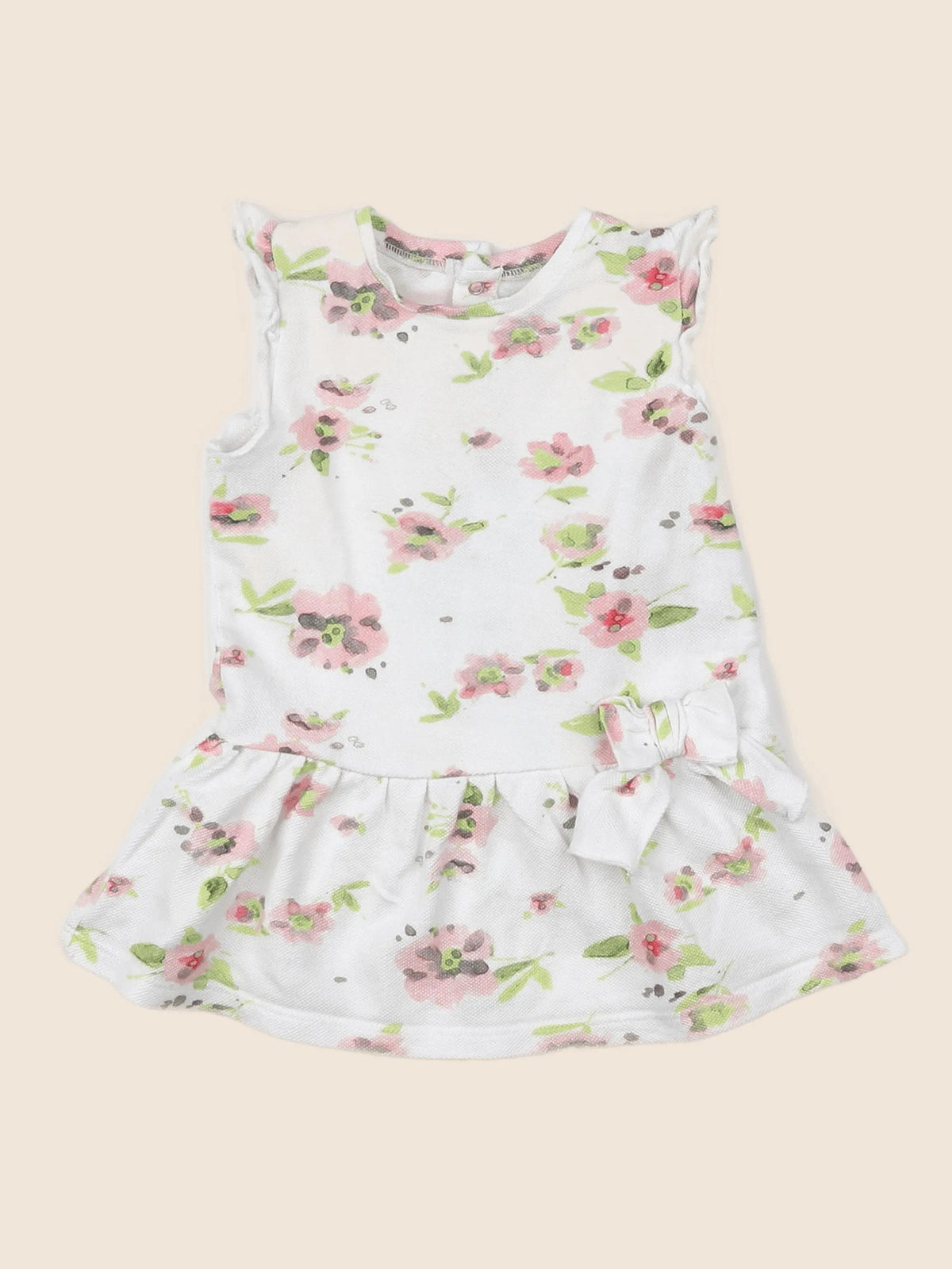 Petit Bateau - robe multicolore - 12 mois
