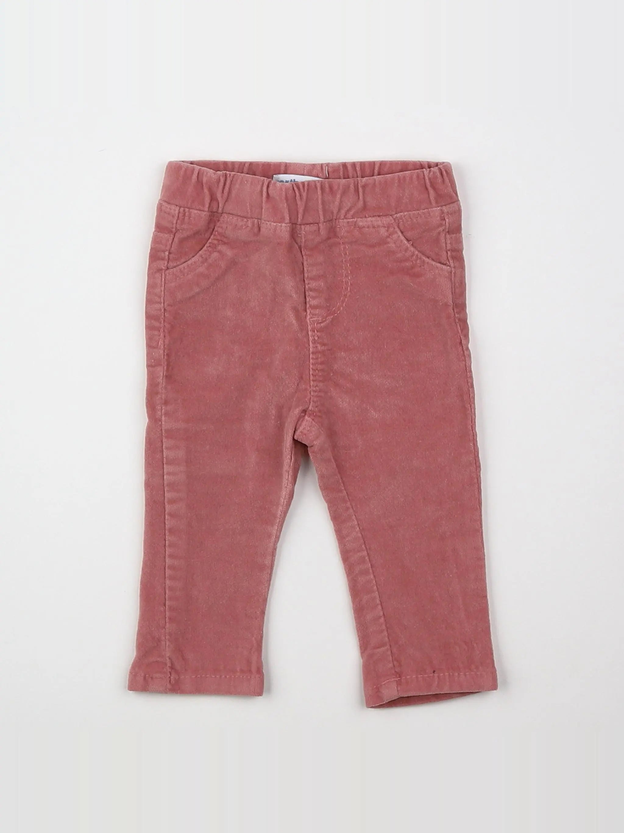 Vertbaudet - pantalon rose - 3 mois
