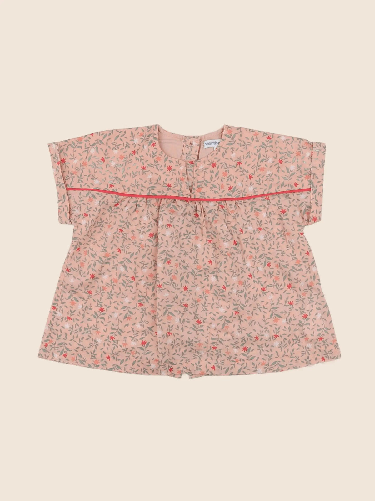 Vertbaudet - blouse orange - 2 ans