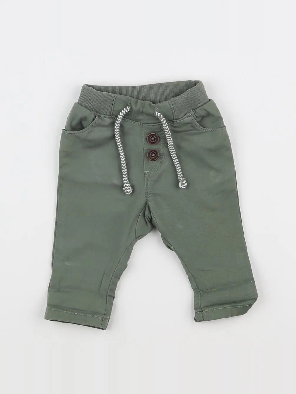 Tape à l'oeil - pantalon vert - 3 mois