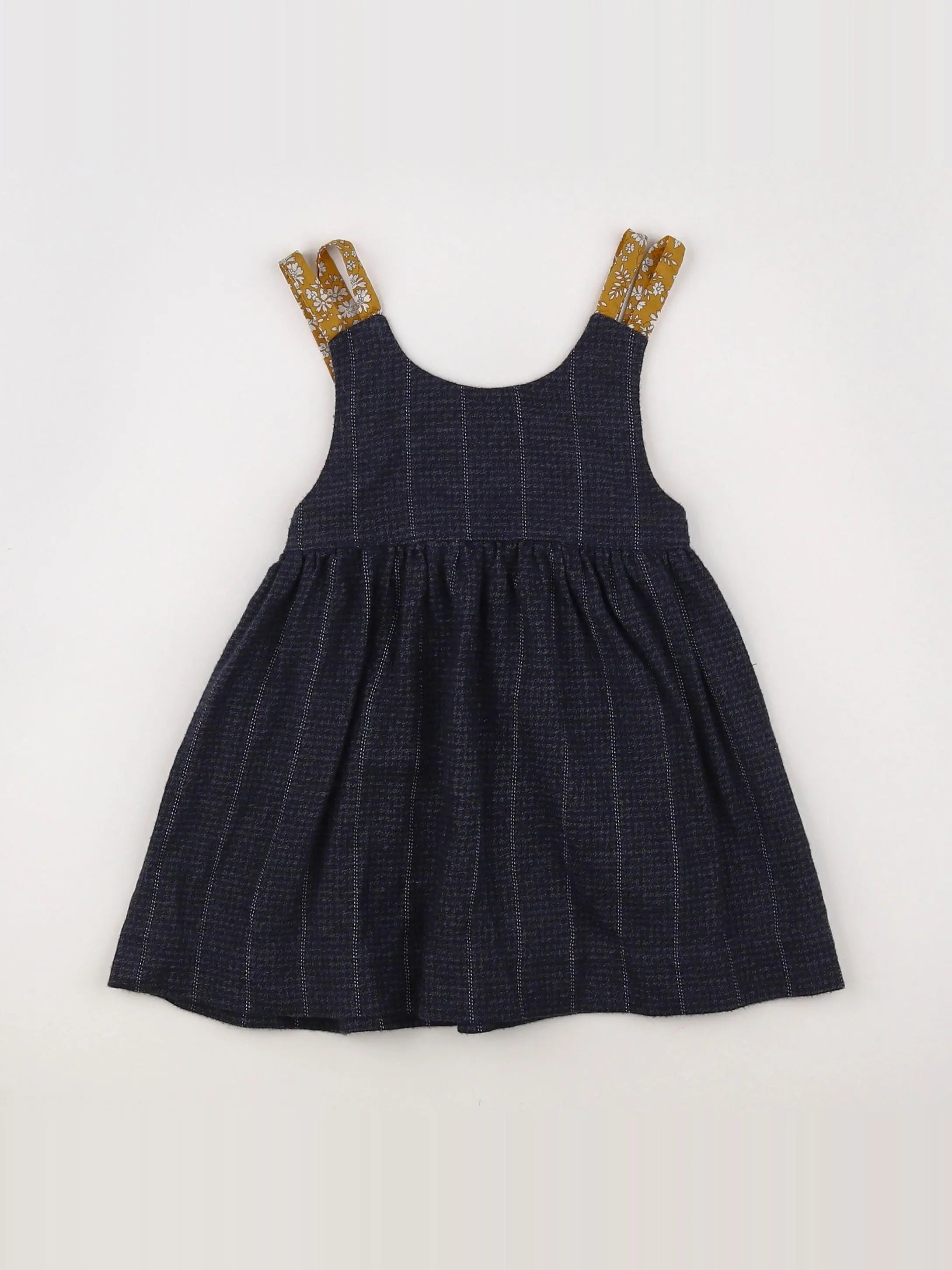 Les Enfantines - robe bleu - 18 mois