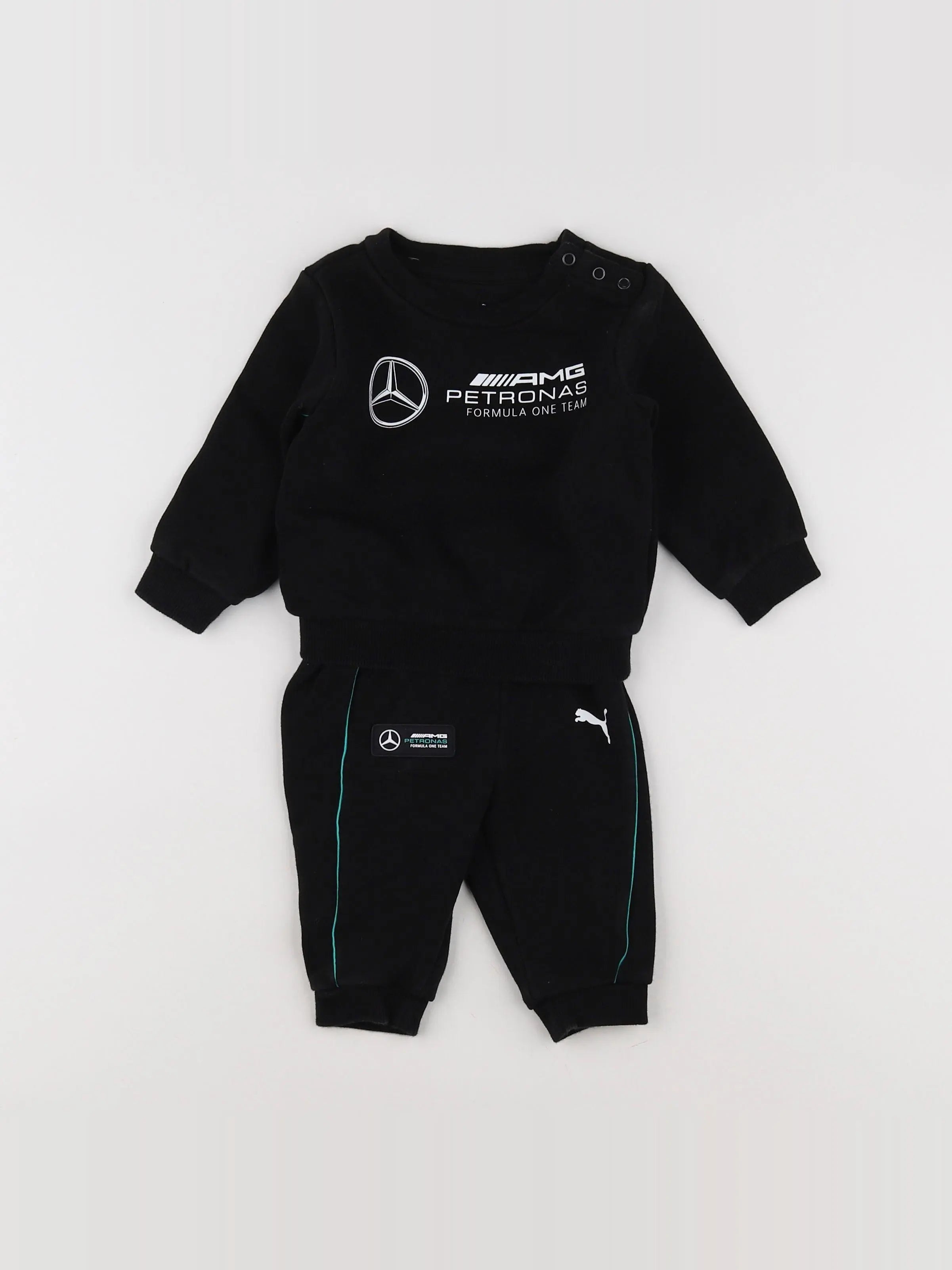 Puma - ensemble noir, blanc - 3/6 mois