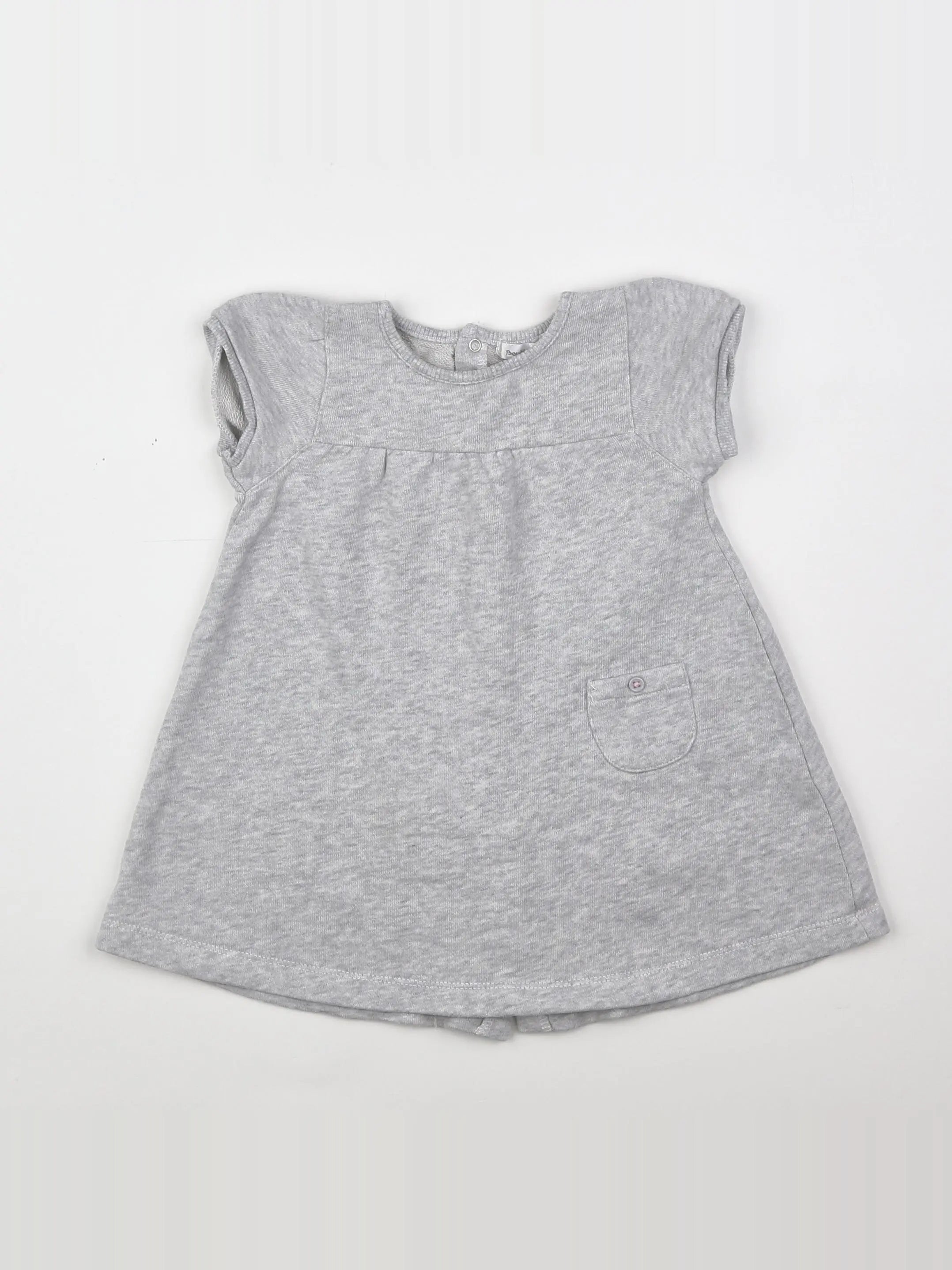 Boutchou - robe gris - 6 mois