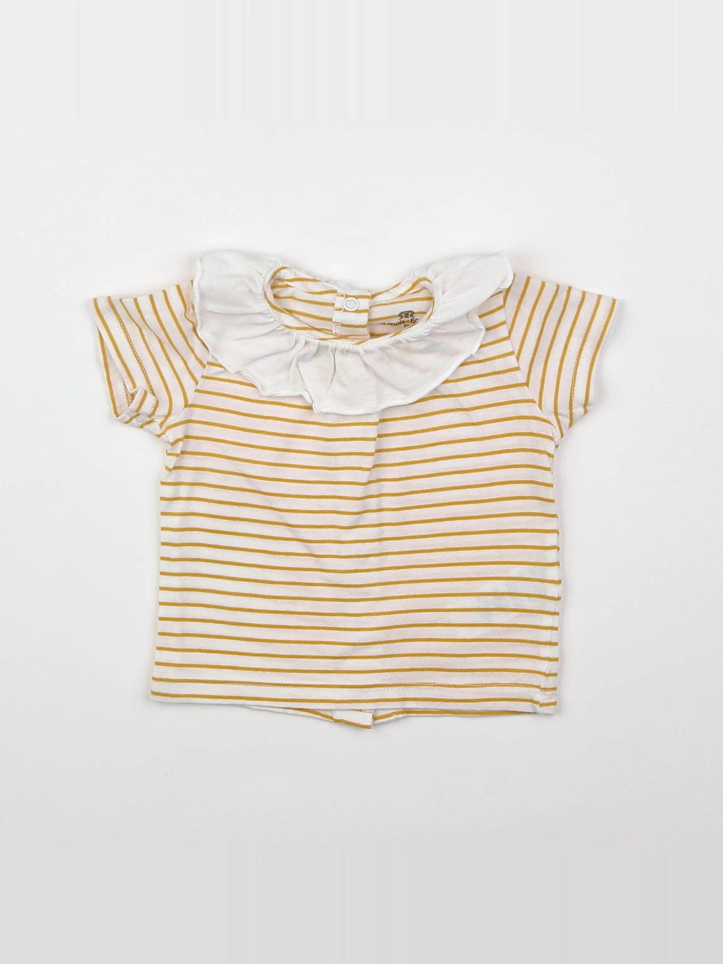 La Redoute - tee-shirt jaune - 3 mois