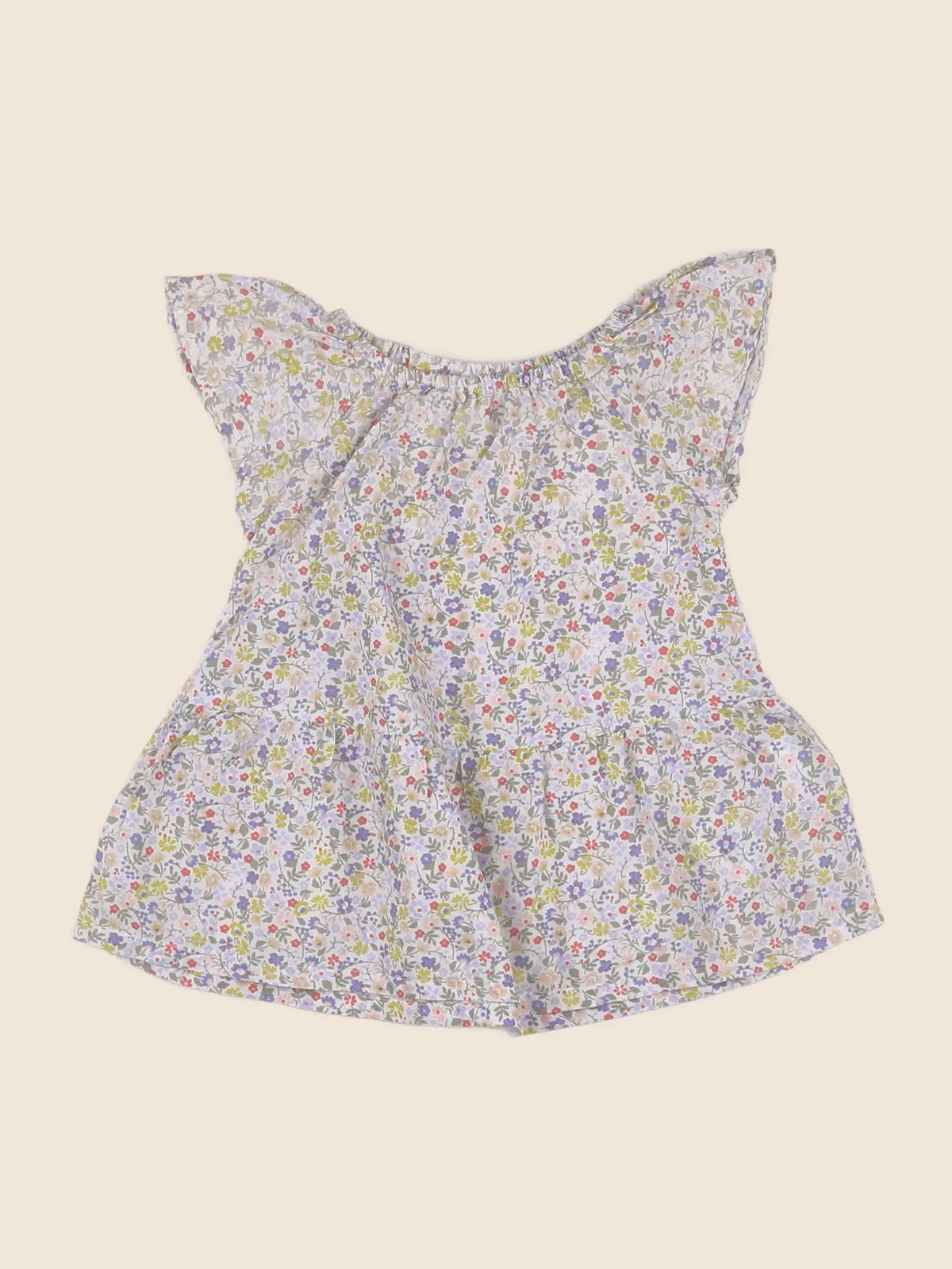 Vertbaudet - robe multicolore - 3 mois