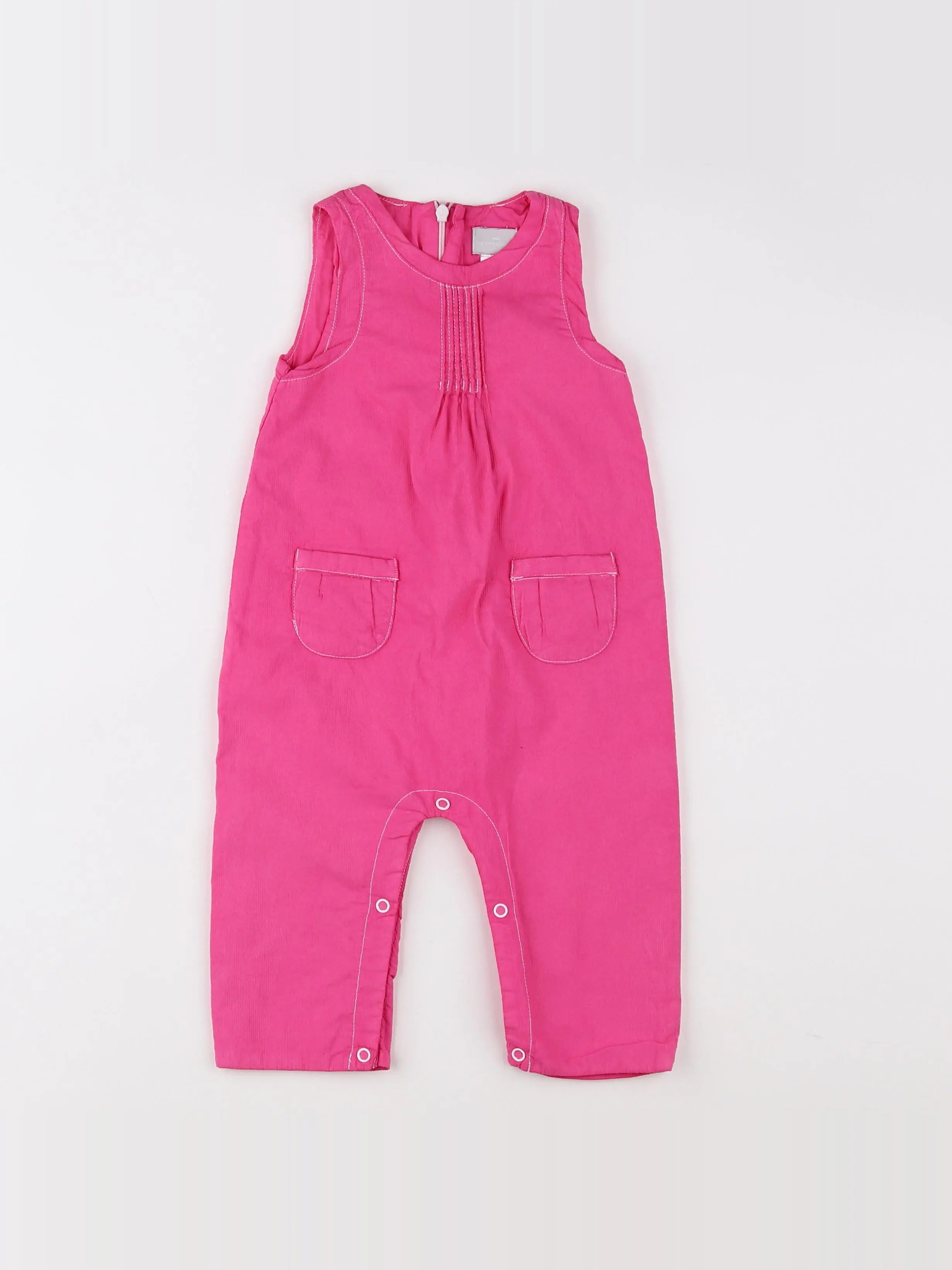 Cyrillus - combinaison rose - 9 mois