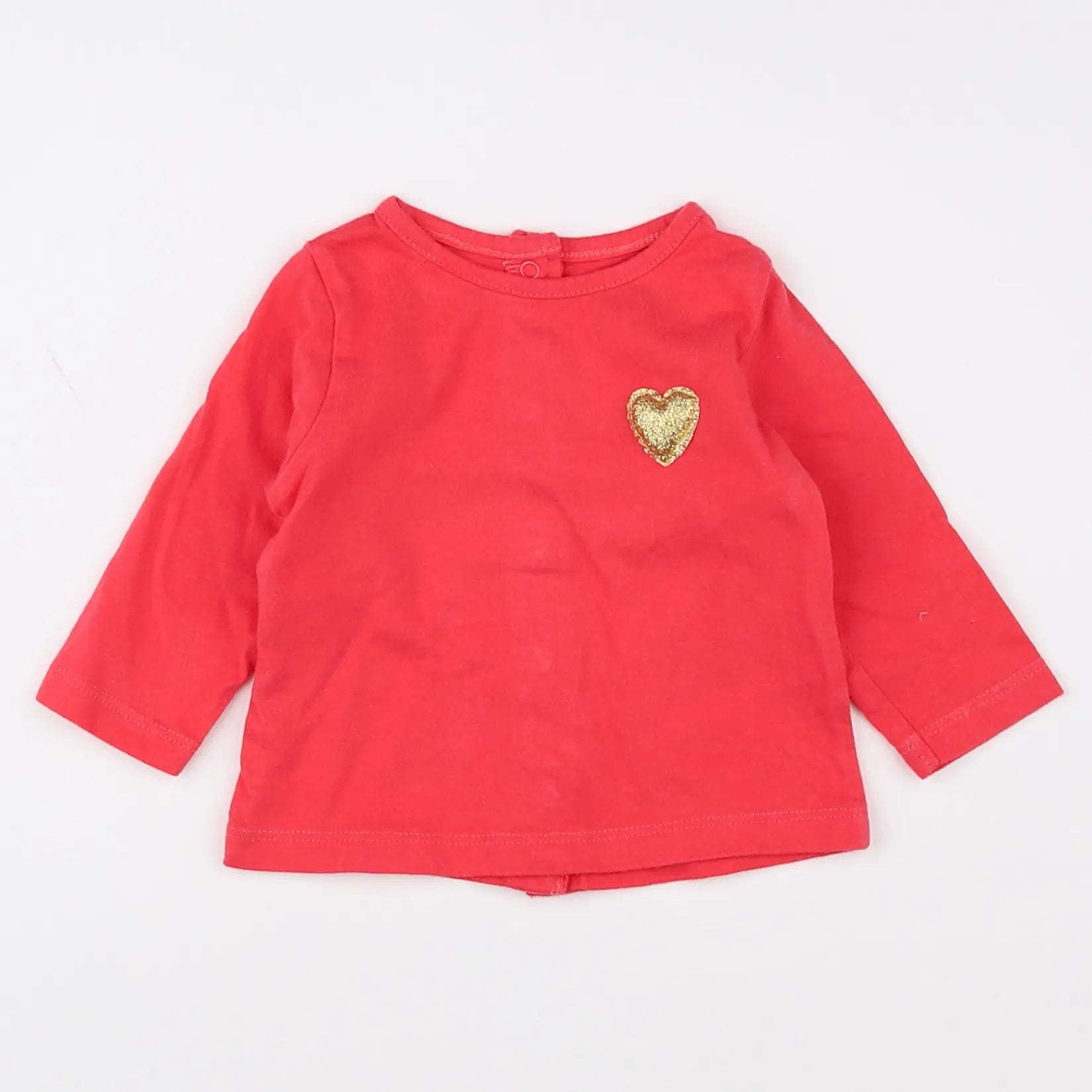 Vertbaudet - tee-shirt rose - 3 mois