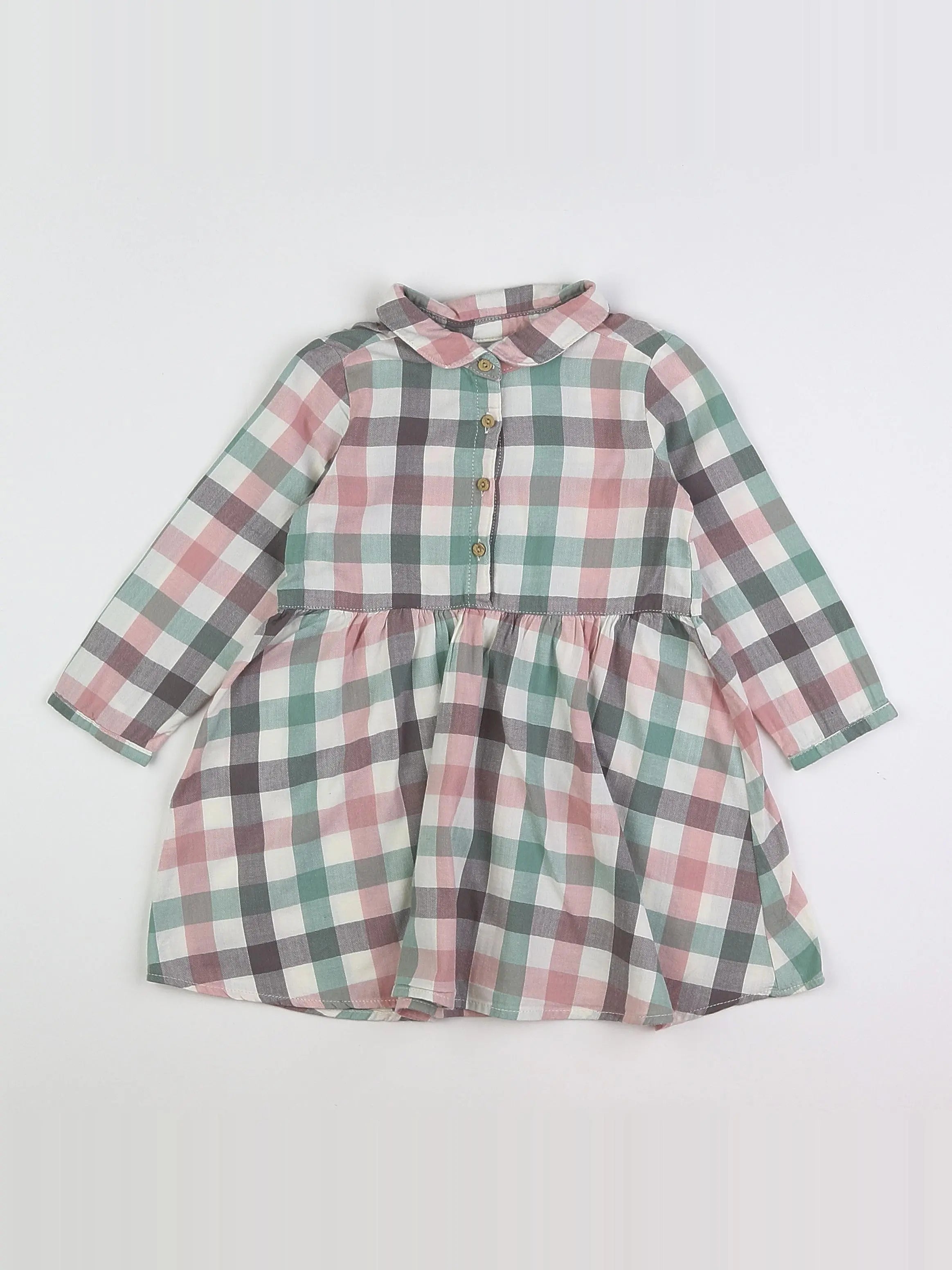 H&M - robe multicolore - 12/18 mois