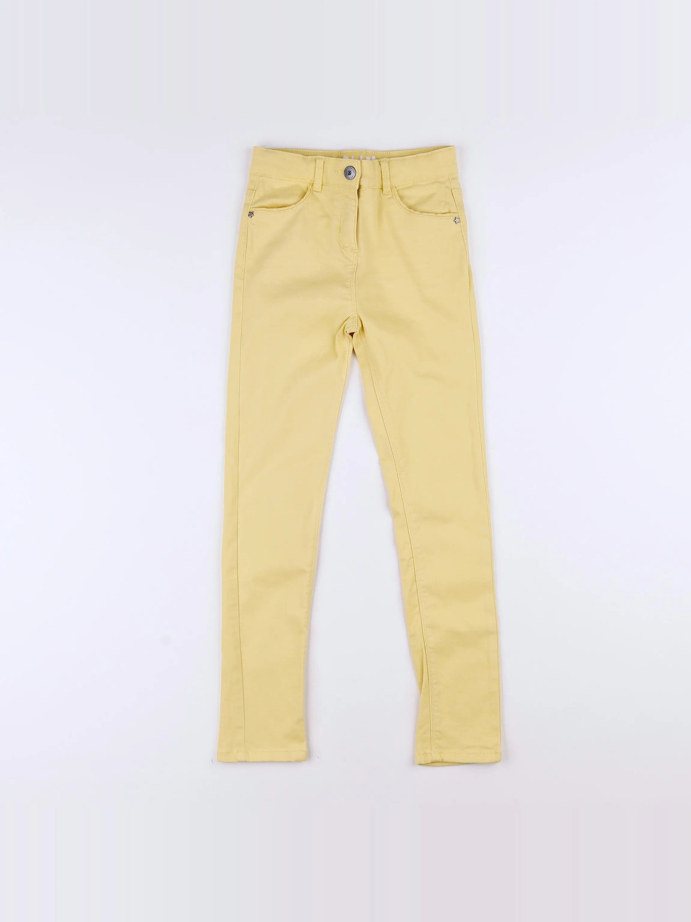 Vertbaudet - pantalon jaune - 9 ans