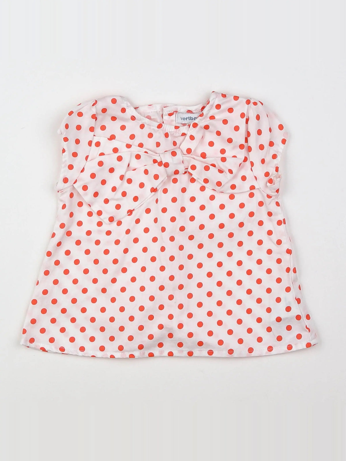 Vertbaudet - blouse blanc - 12 mois