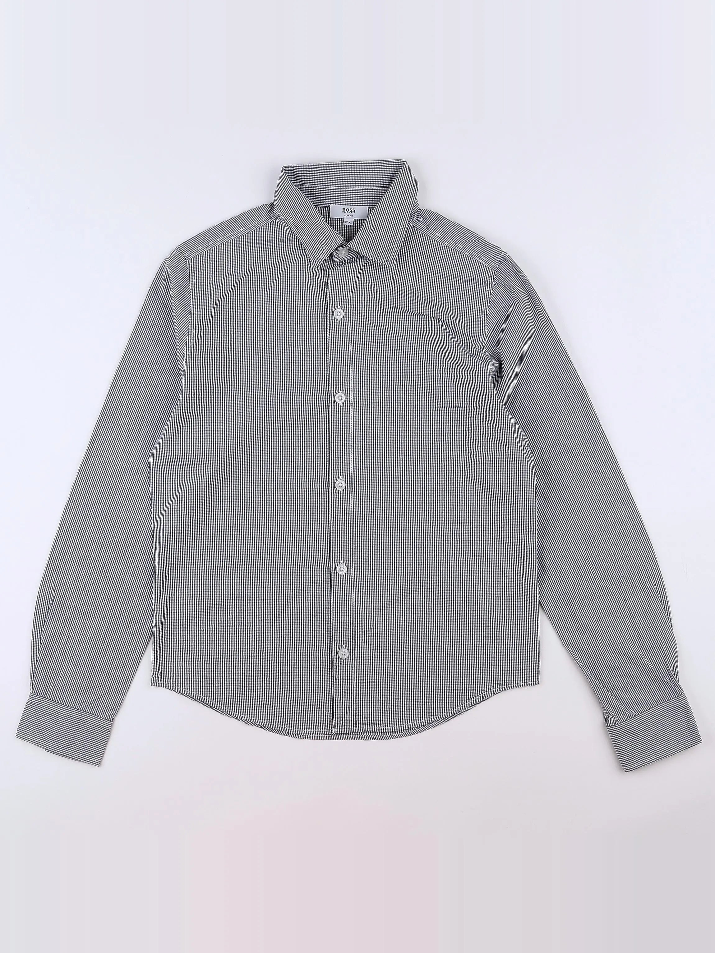 Hugo Boss - chemise gris - 12 ans