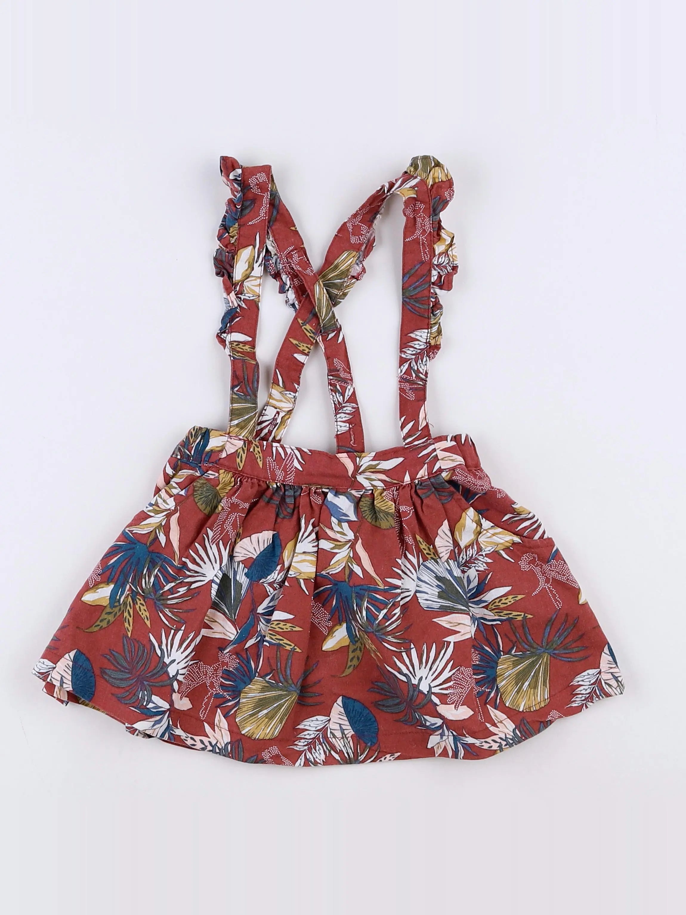 Vertbaudet - jupe multicolore - 9 mois