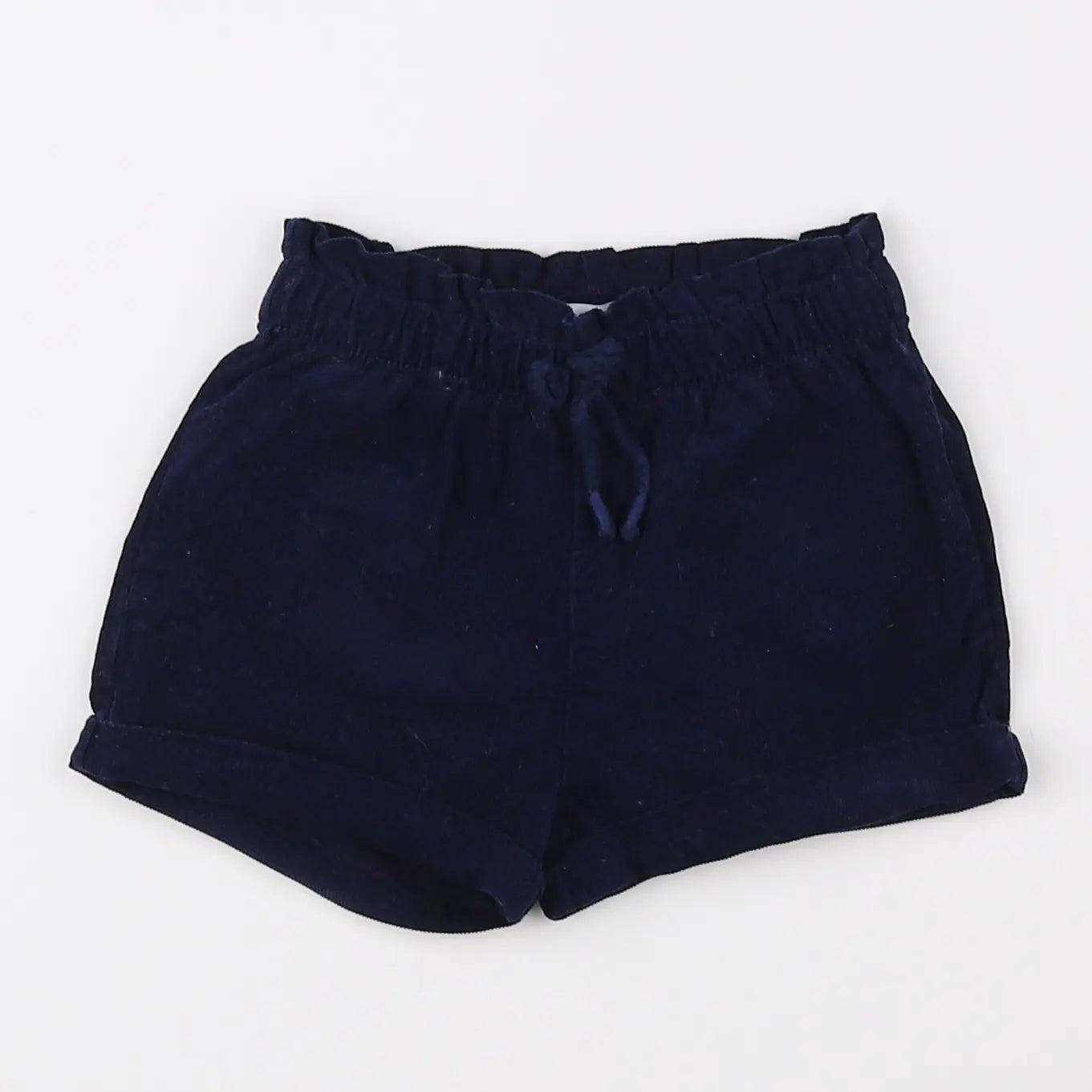 Vertbaudet - short bleu - 12 mois