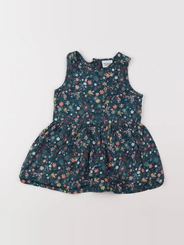 Tape à l'oeil - robe multicolore - 12 mois