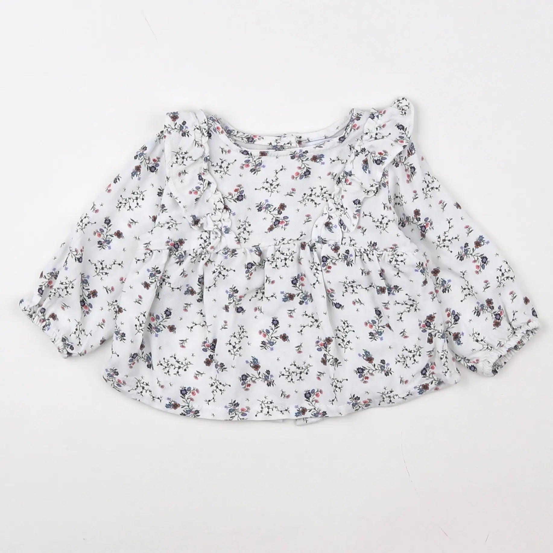 Vertbaudet - blouse blanc - 3 mois