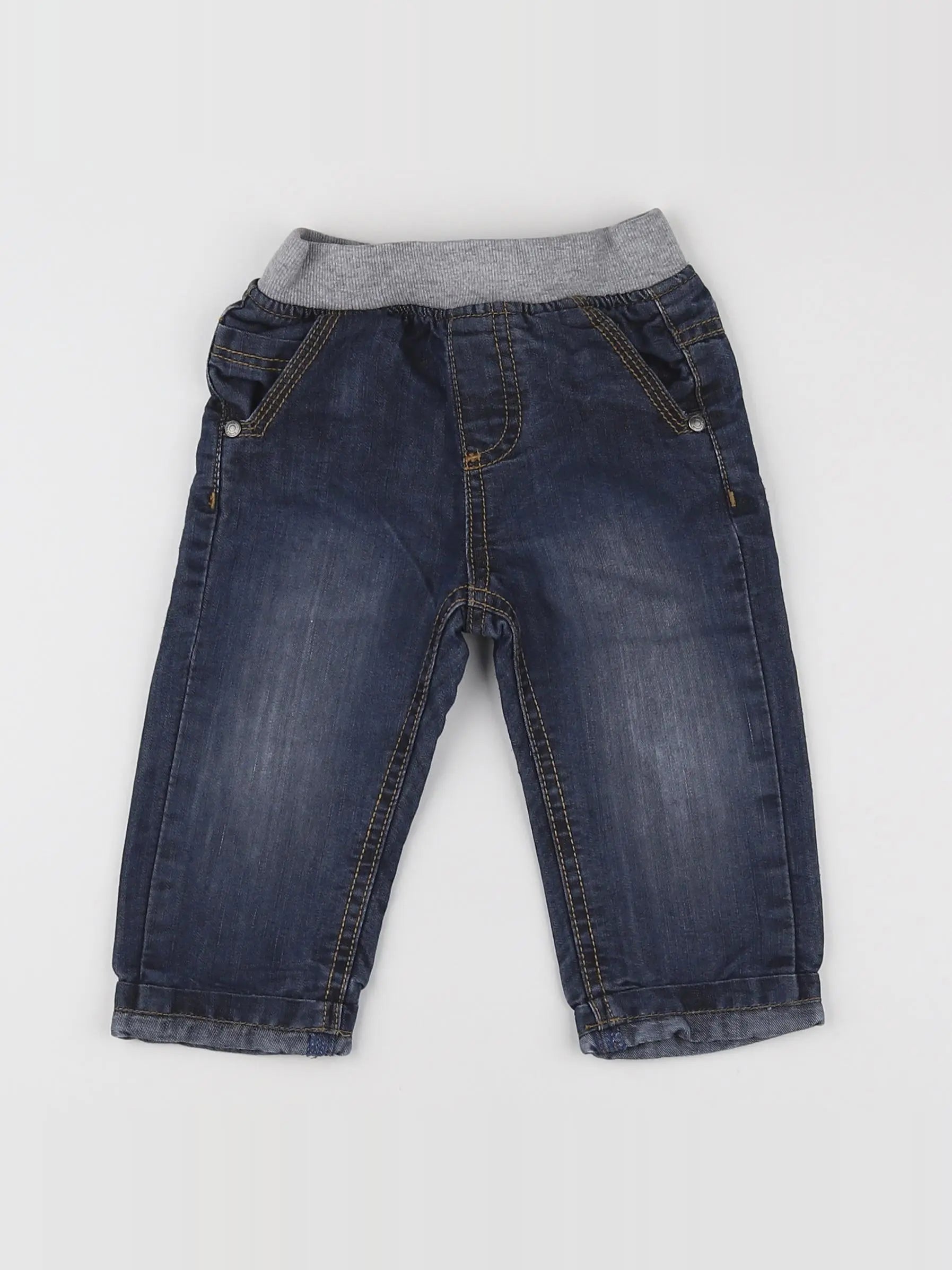 Tape à l'oeil - jean bleu - 12 mois