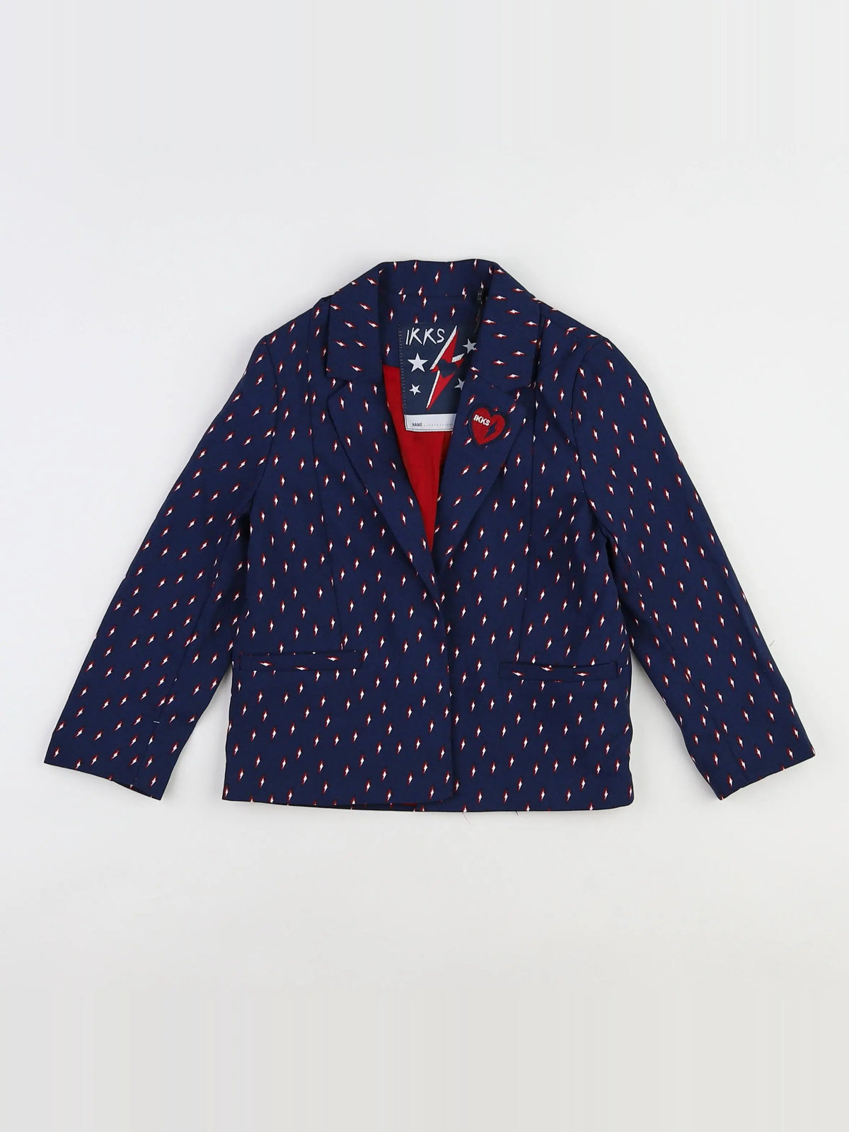 IKKS - veste bleu (neuf) - 4 ans