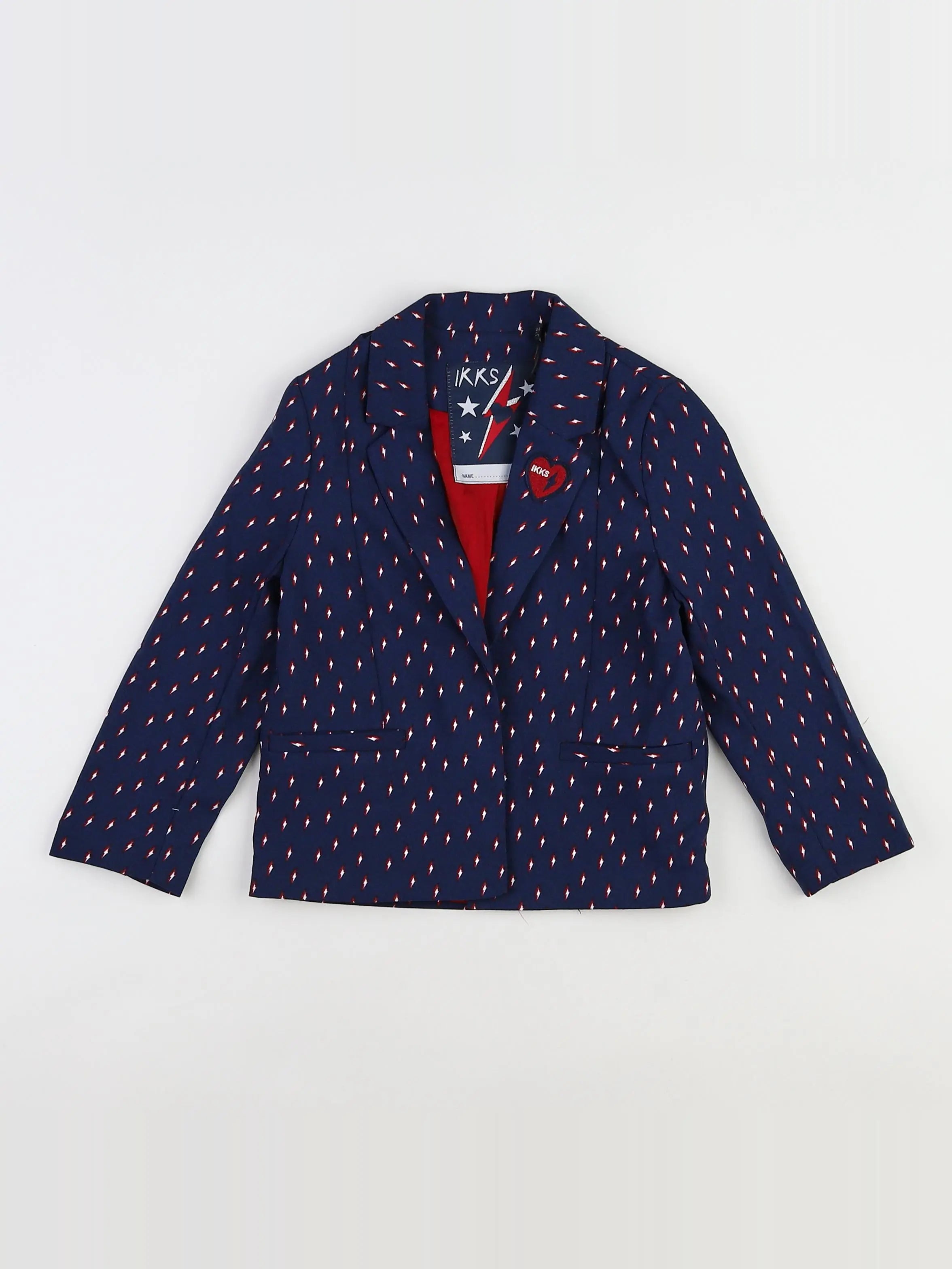 IKKS - veste bleu (neuf) - 4 ans