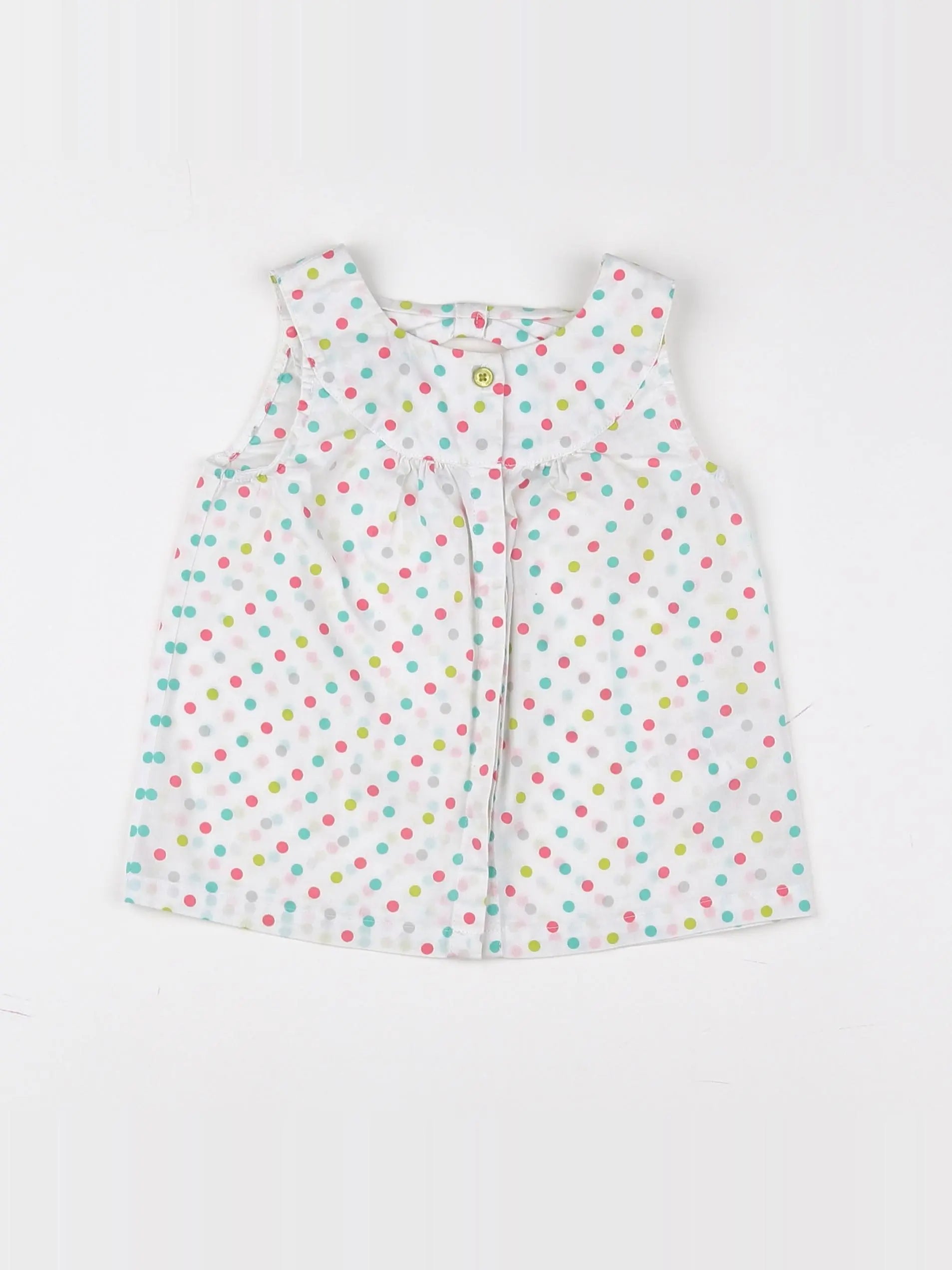 Vertbaudet - blouse multicolore - 18 mois