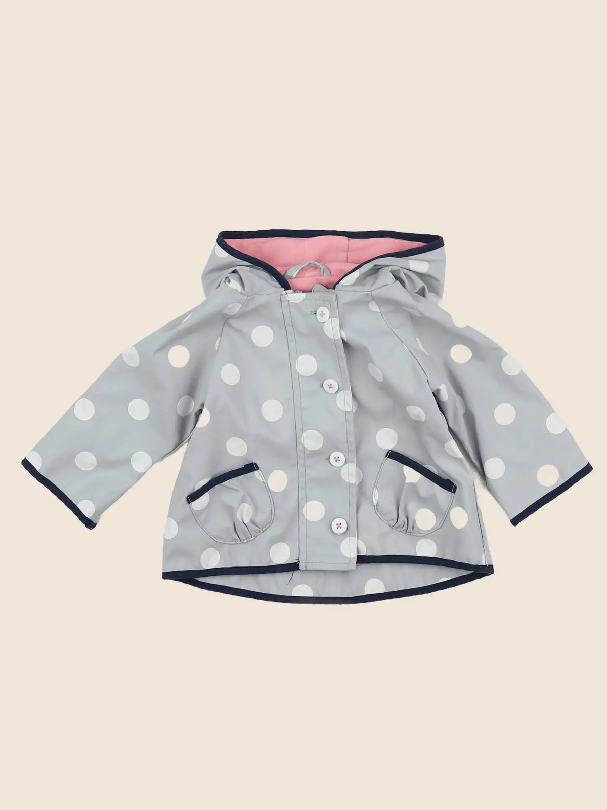 Vertbaudet - imperméable gris - 3 mois
